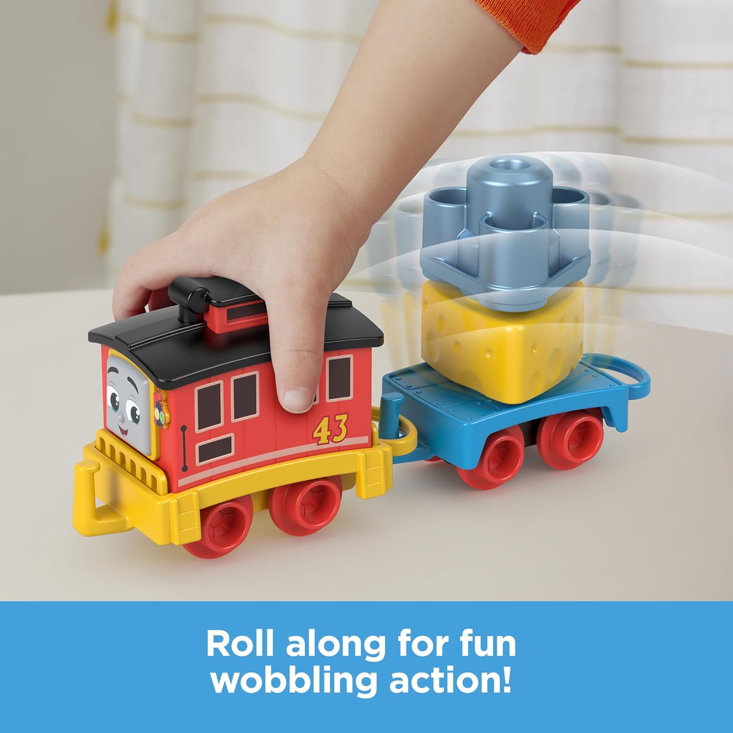 Thomas & Friends My First Brake Car Bruno Push-Along Train Set for Toddlers 5