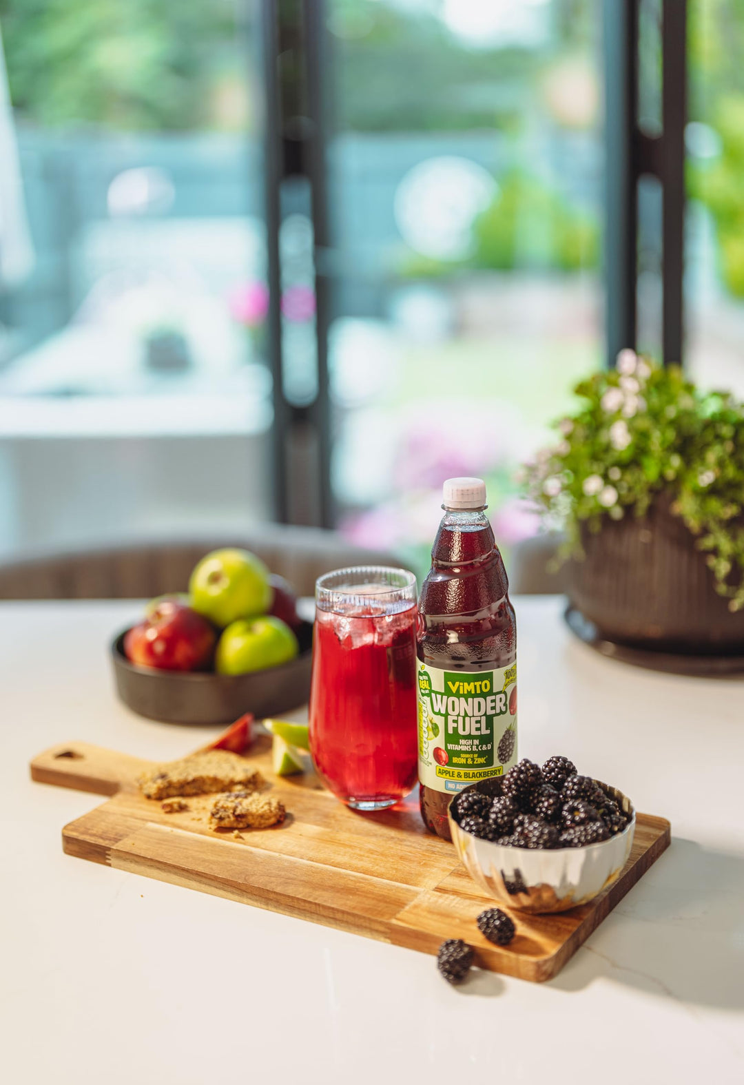 Vimto Wonderfuel Squash - No Added Sugar with Vitamins B, C & D, Iron & Zinc - 725ml