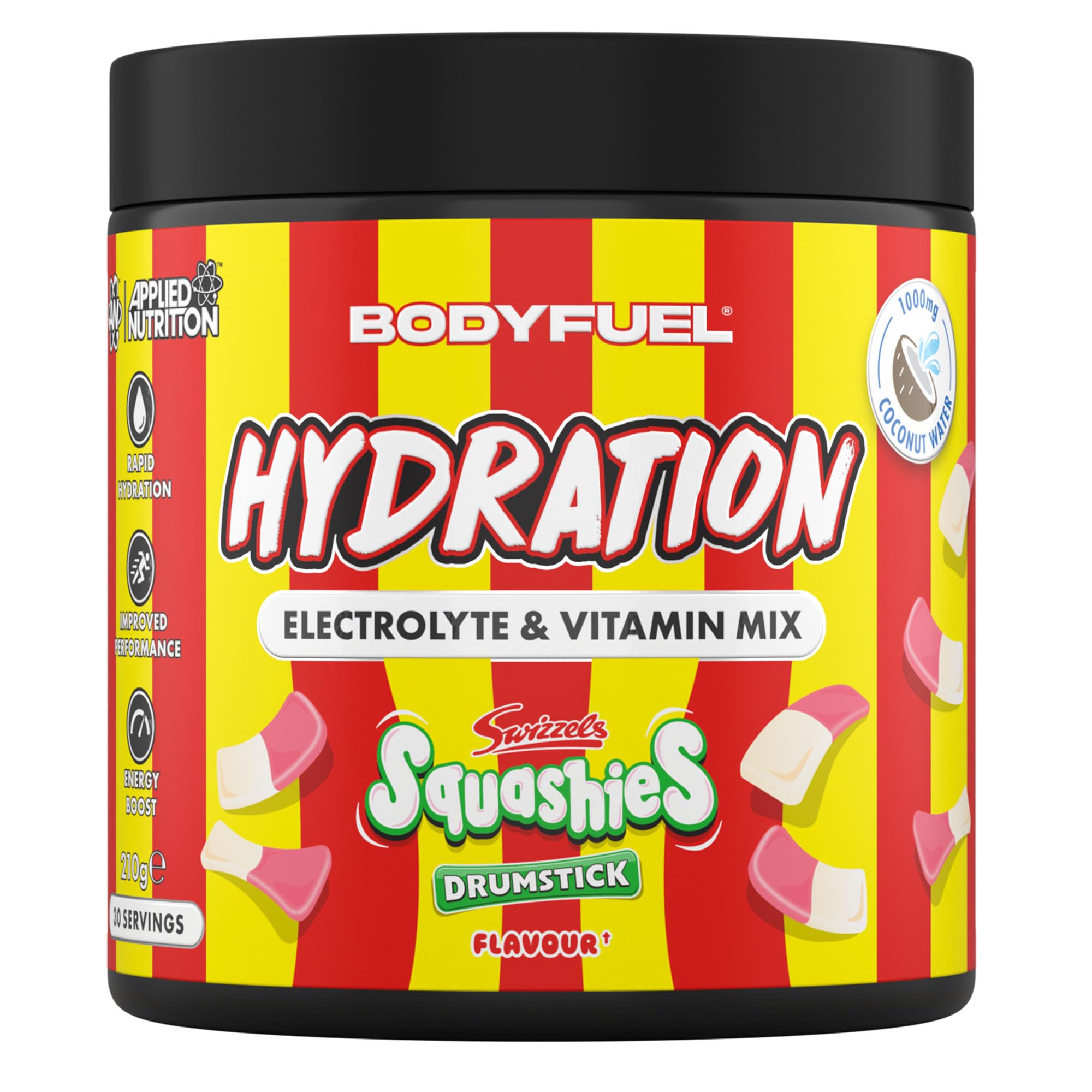Applied Nutrition BodyFuel Hydration Electrolyte & Vitamin Powder - 30 Servings | Vegan & Halal Certified 1