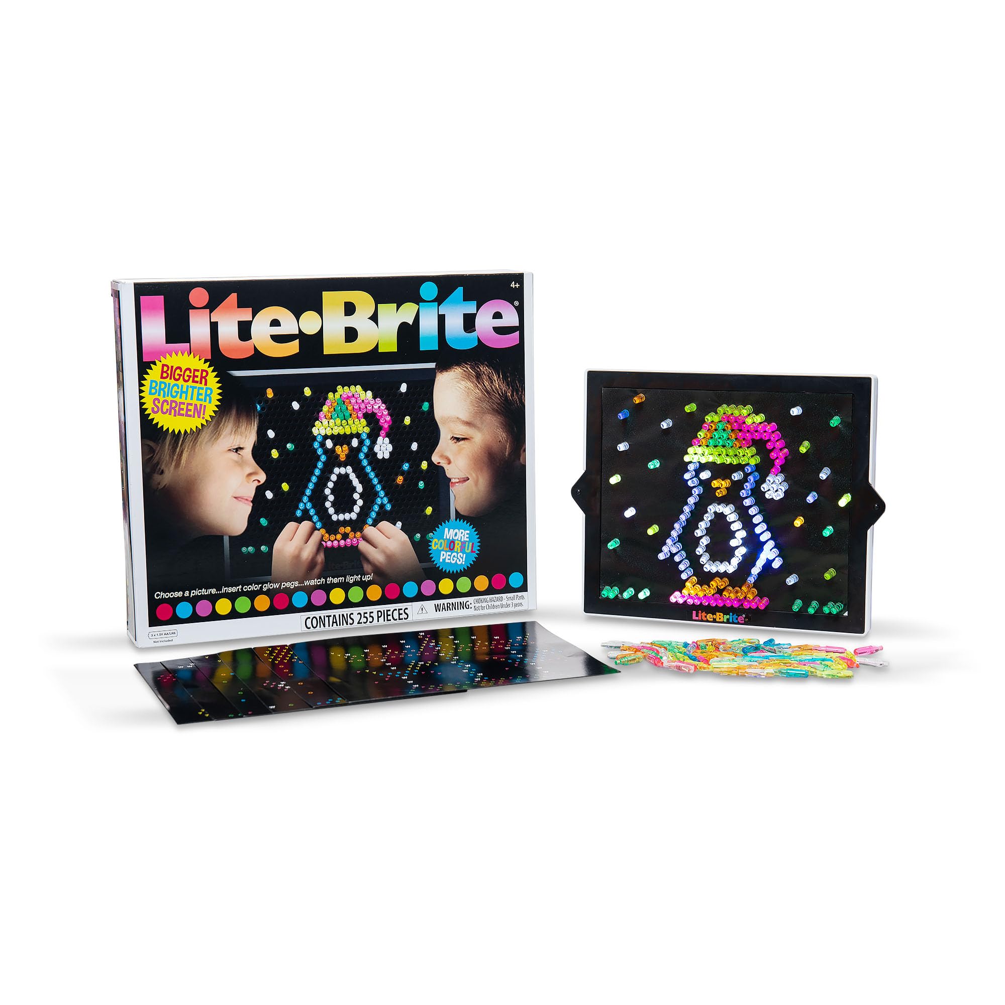Lite Brite Ultimate Classic - Light Up Drawing Board | 12 Templates | Ages 4+