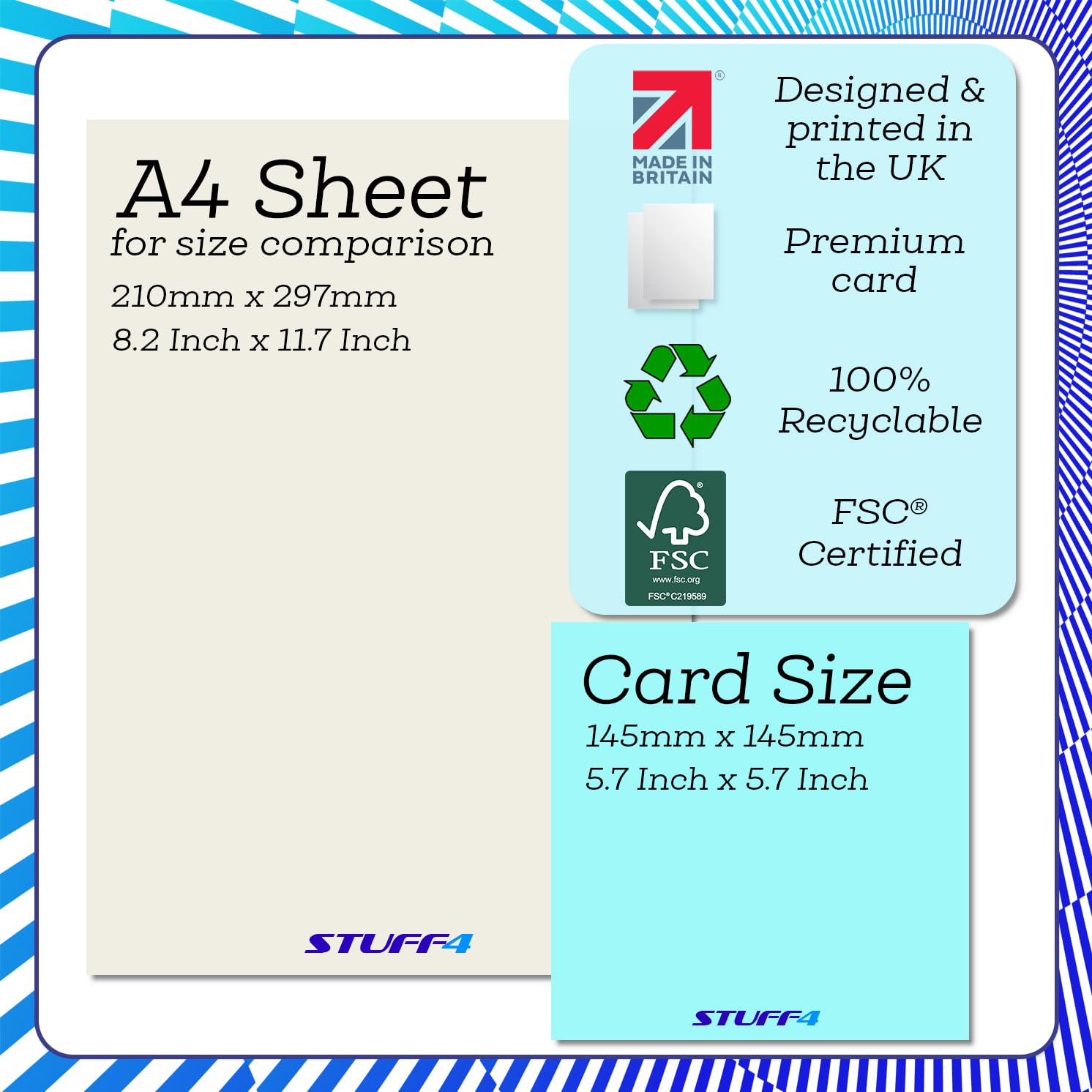 Stuff4 21st Birthday Card for Men & Women - Ticket to Old Age Greeting Card | 145mm x 145mm 6