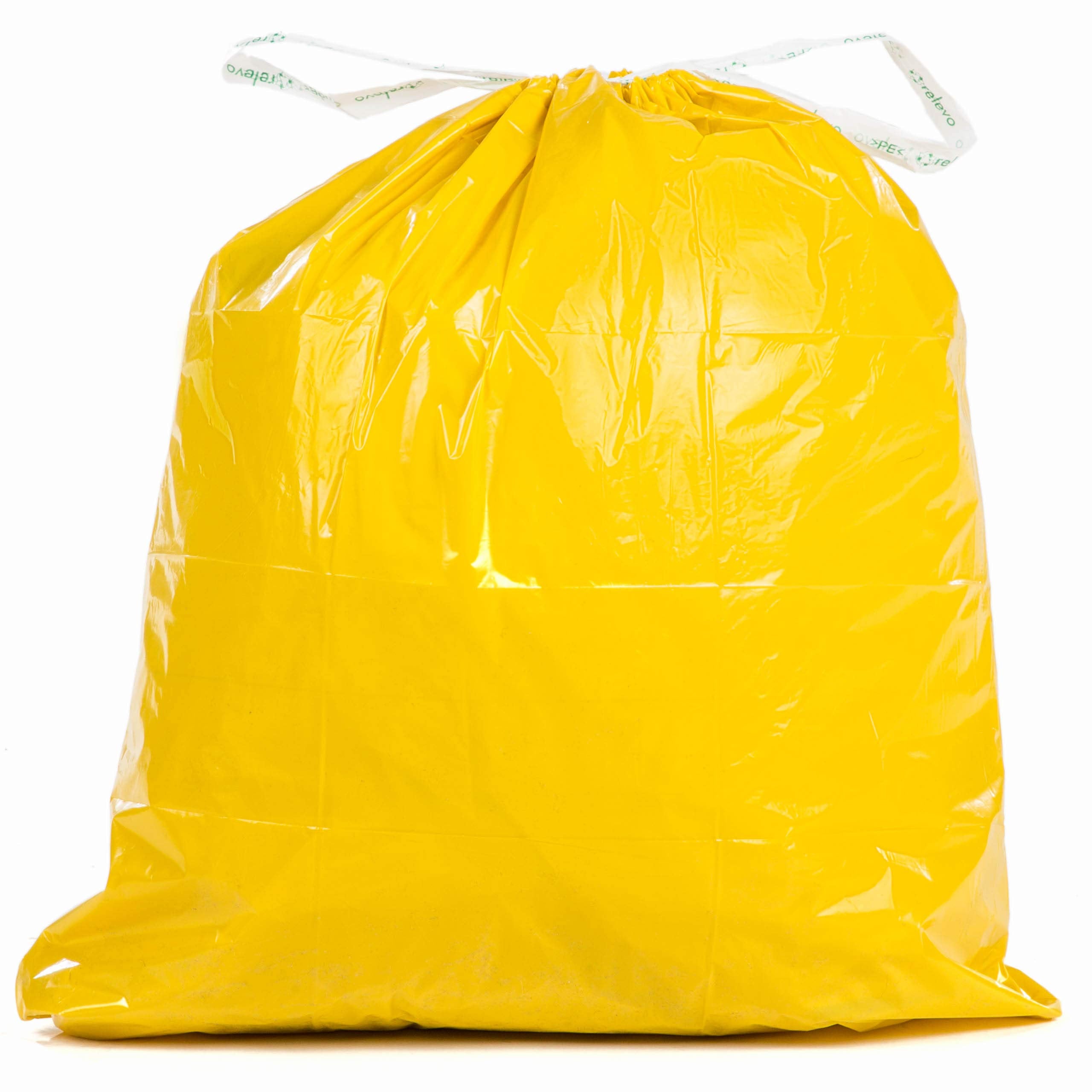 Relevo 100% Recycled Heavy Duty Bin Liners, 30 L with Drawstrings, 15-Pack 4