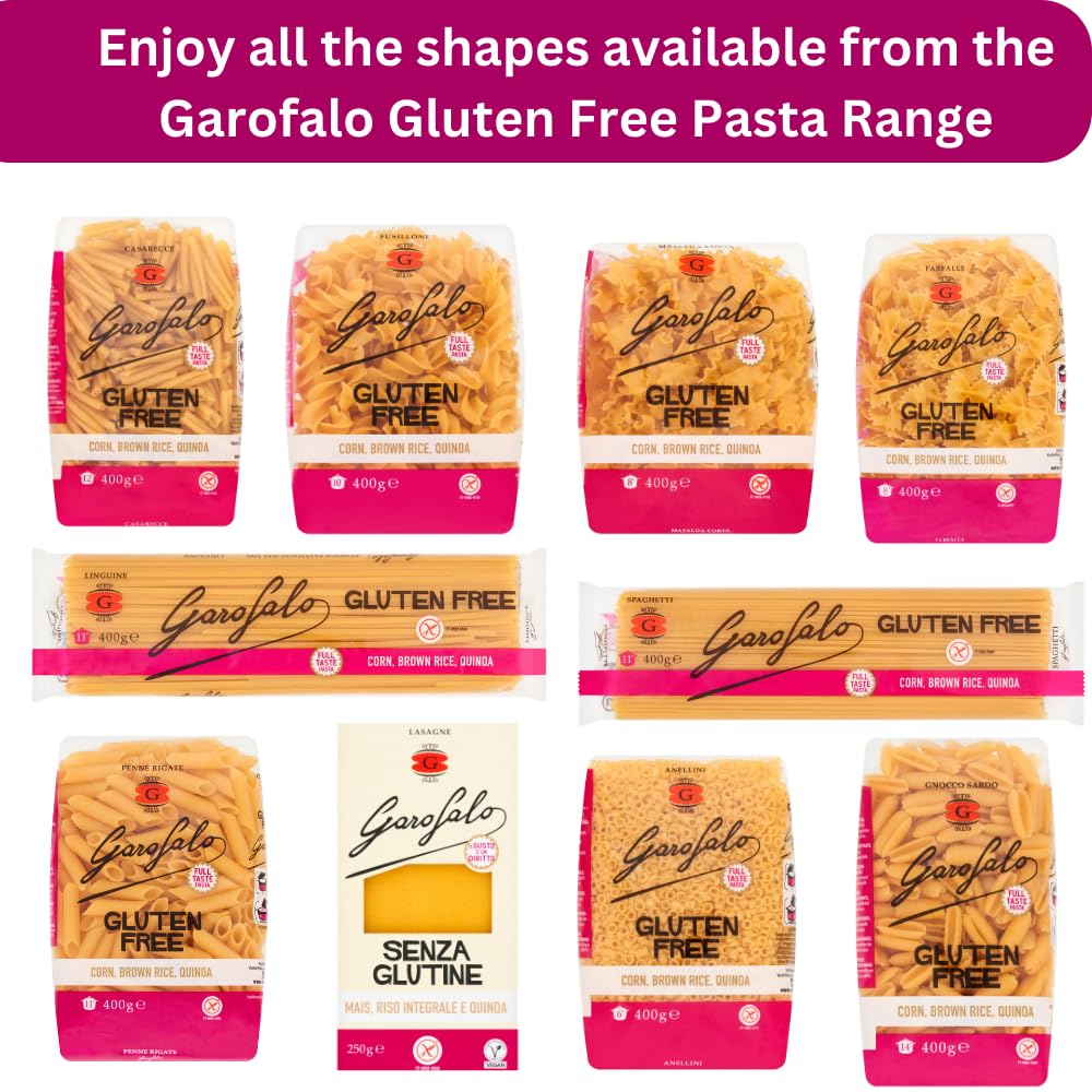 Garofalo Gluten Free Gnocchi Sardi Pasta - Bronze Drawn, Cooks in 12 Min | 400g