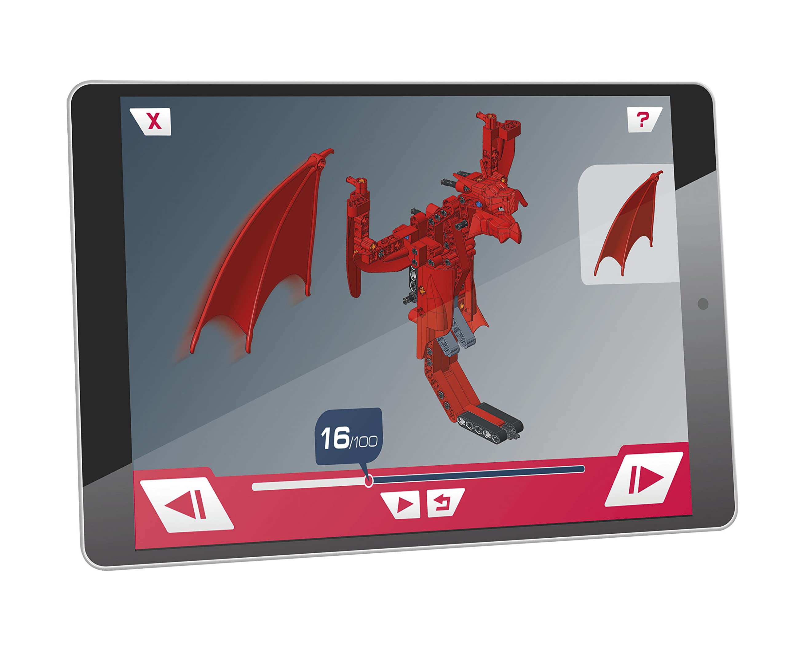 Clementoni Mechanics Floating Dragon Building Toy - Tensegrity Science Kit for Kids 8+ 12