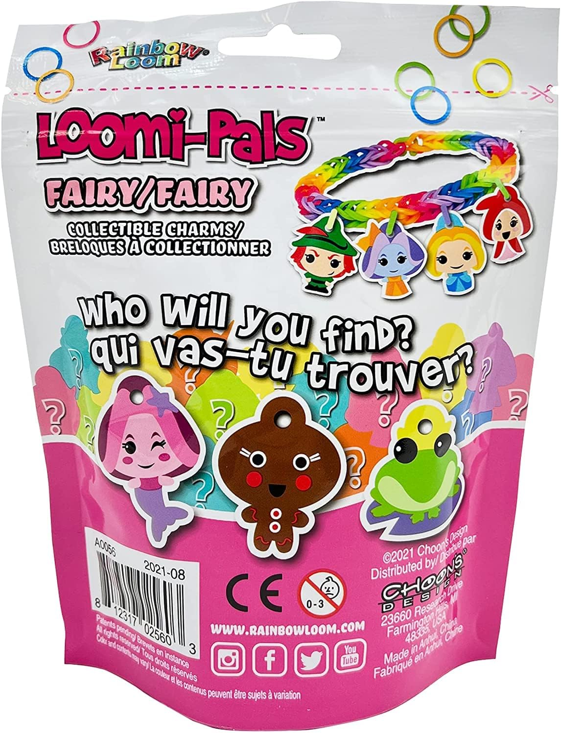 Rainbow Loom Loomi-Pals Collectibles Series - Fairy Loom Band Craft Kit 7