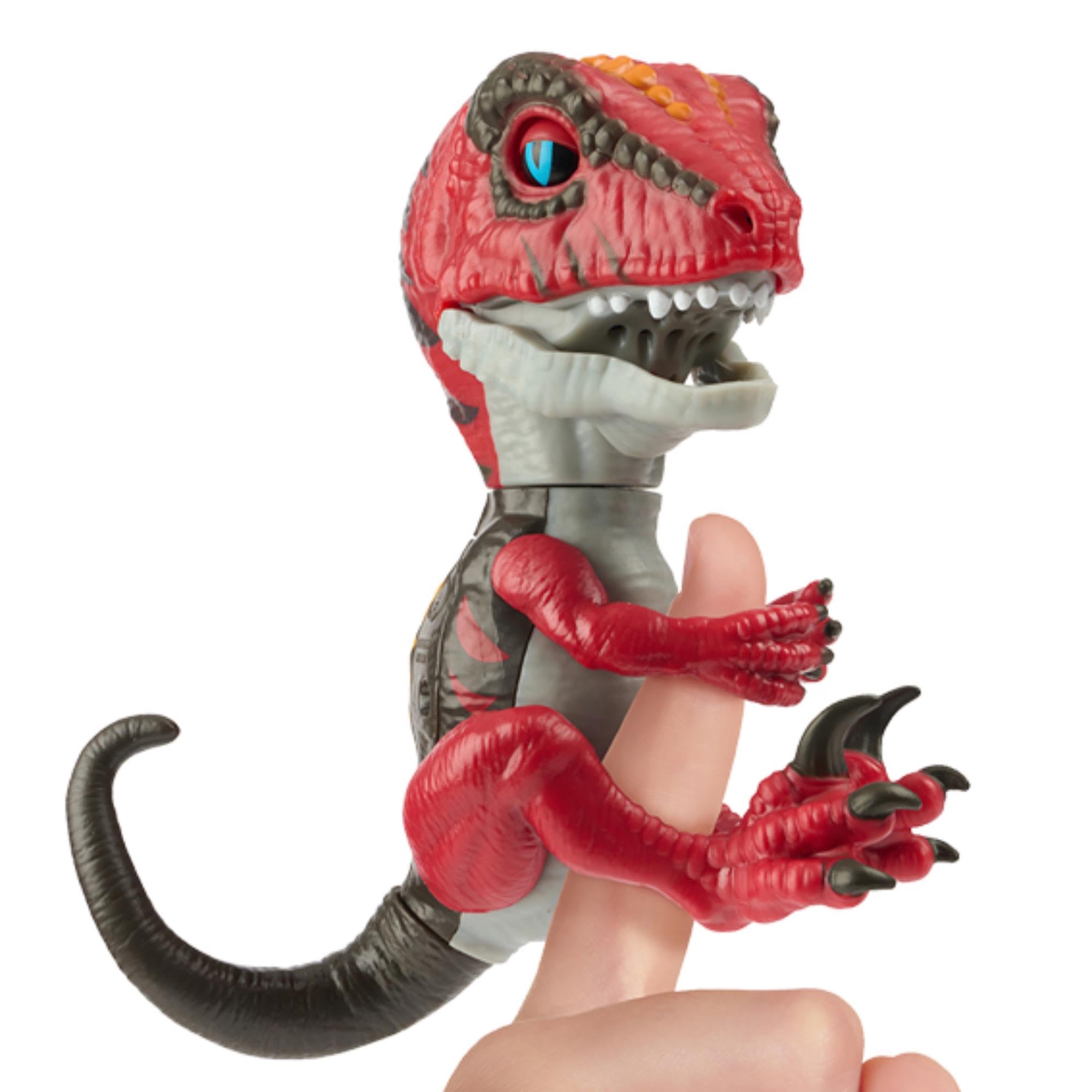 Untamed Roaring Dinos Interactive Raptor - Slash (Red), 40+ Sounds & Reactions, Ages 5+