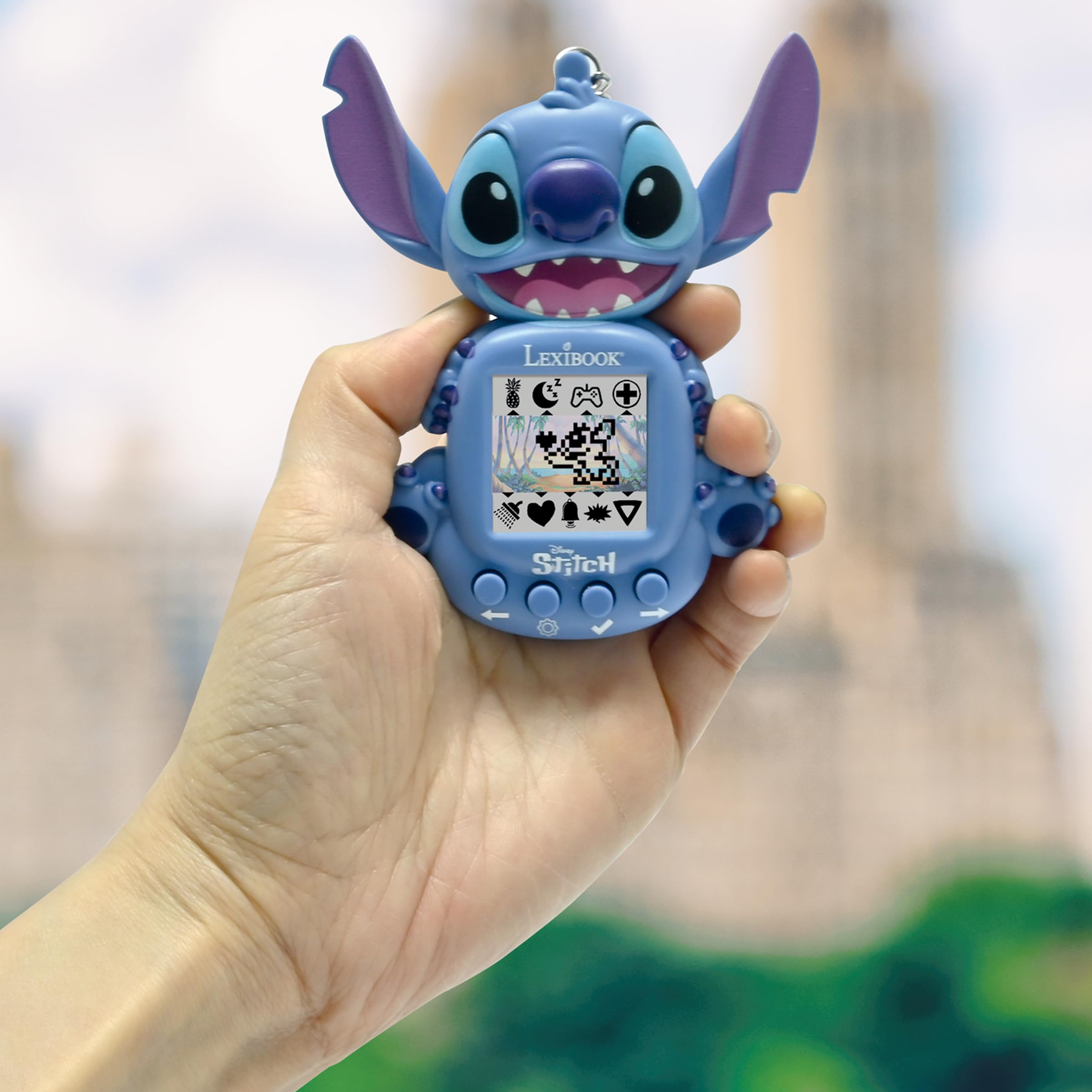 Lexibook Disney Stitch My Best-e Interactive Portable Game Console - Electronic Toy for Kids 5+ 2