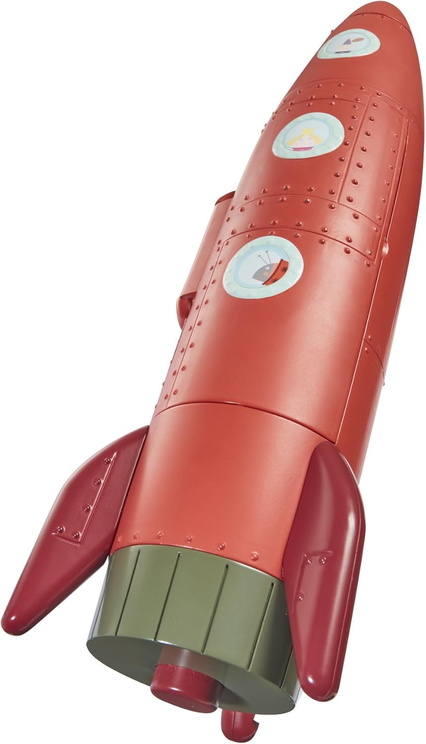 Ben & Holly 07713 Electronic Elf Rocket - Light-Up Vehicle with Sounds & Ben Elf Figure for Ages 3+ 3