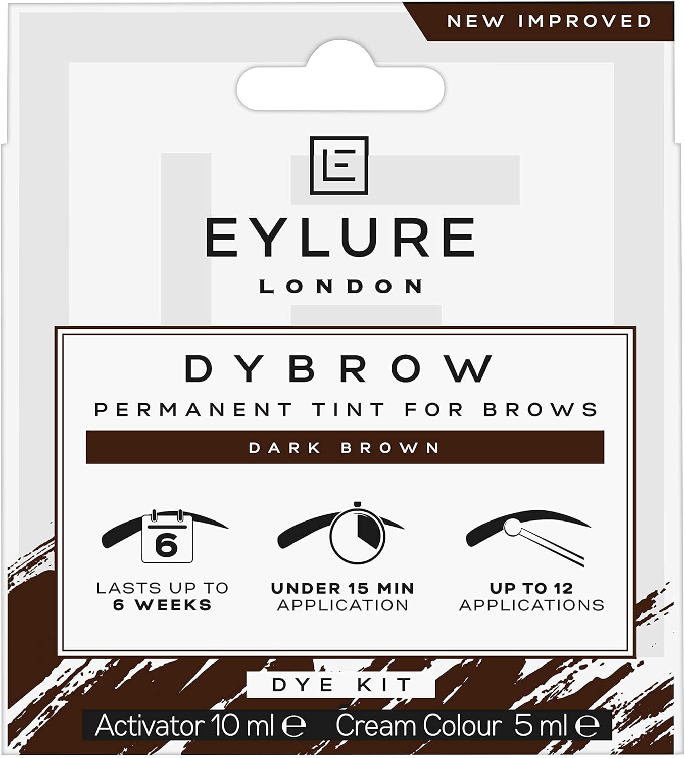 Eylure - DYBROW Eyebrow Dye Kit (Dark Brown) 1