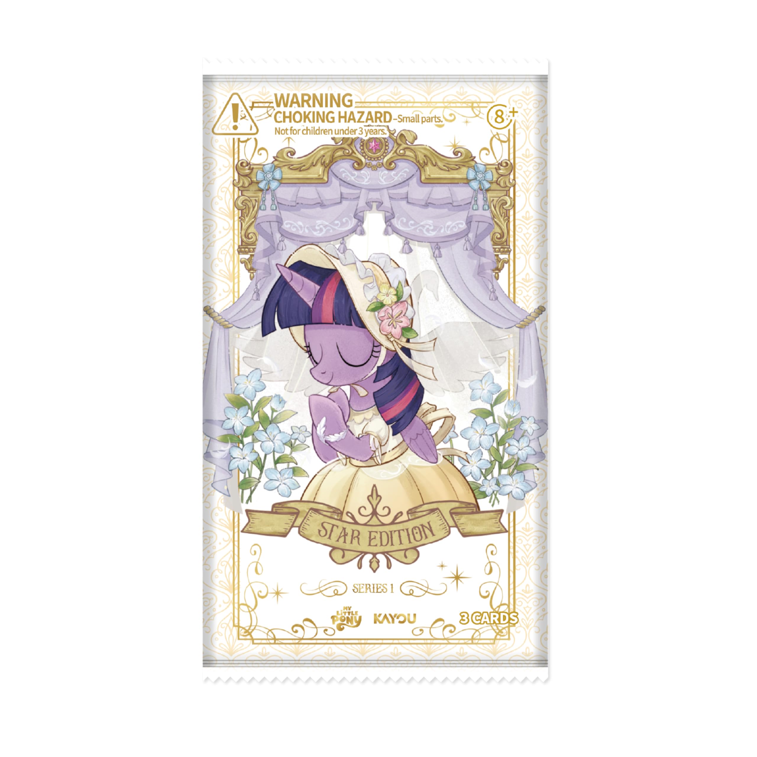 Kayou My Little Pony Friendship Eternal Collectible Cards - Star Edition | 16 Packs, 3 Cards Per Pack