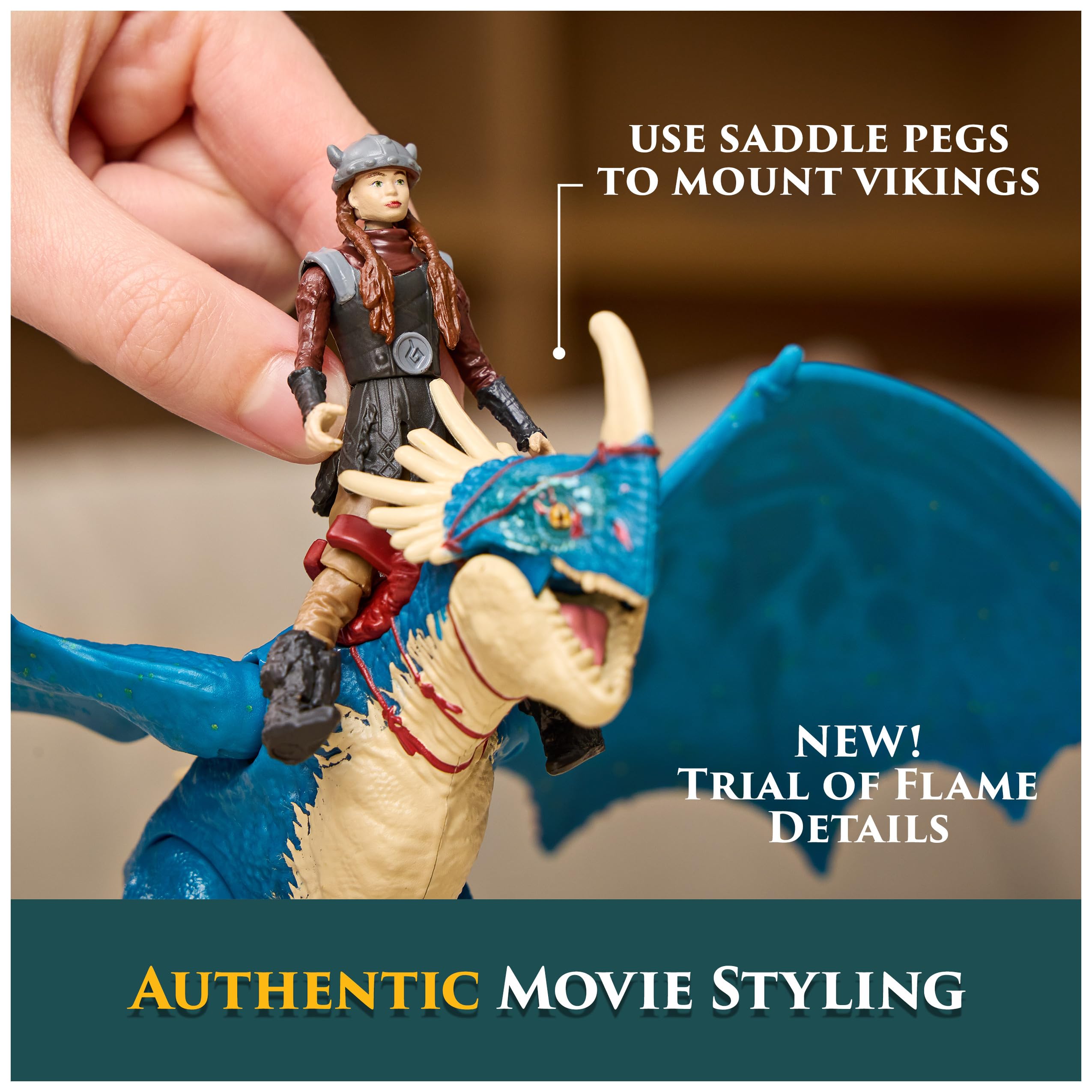 Spin Master Dreamworks Dragons Toothless Action Figure - 10 Inch, Multicolor, Ages 4+ 4