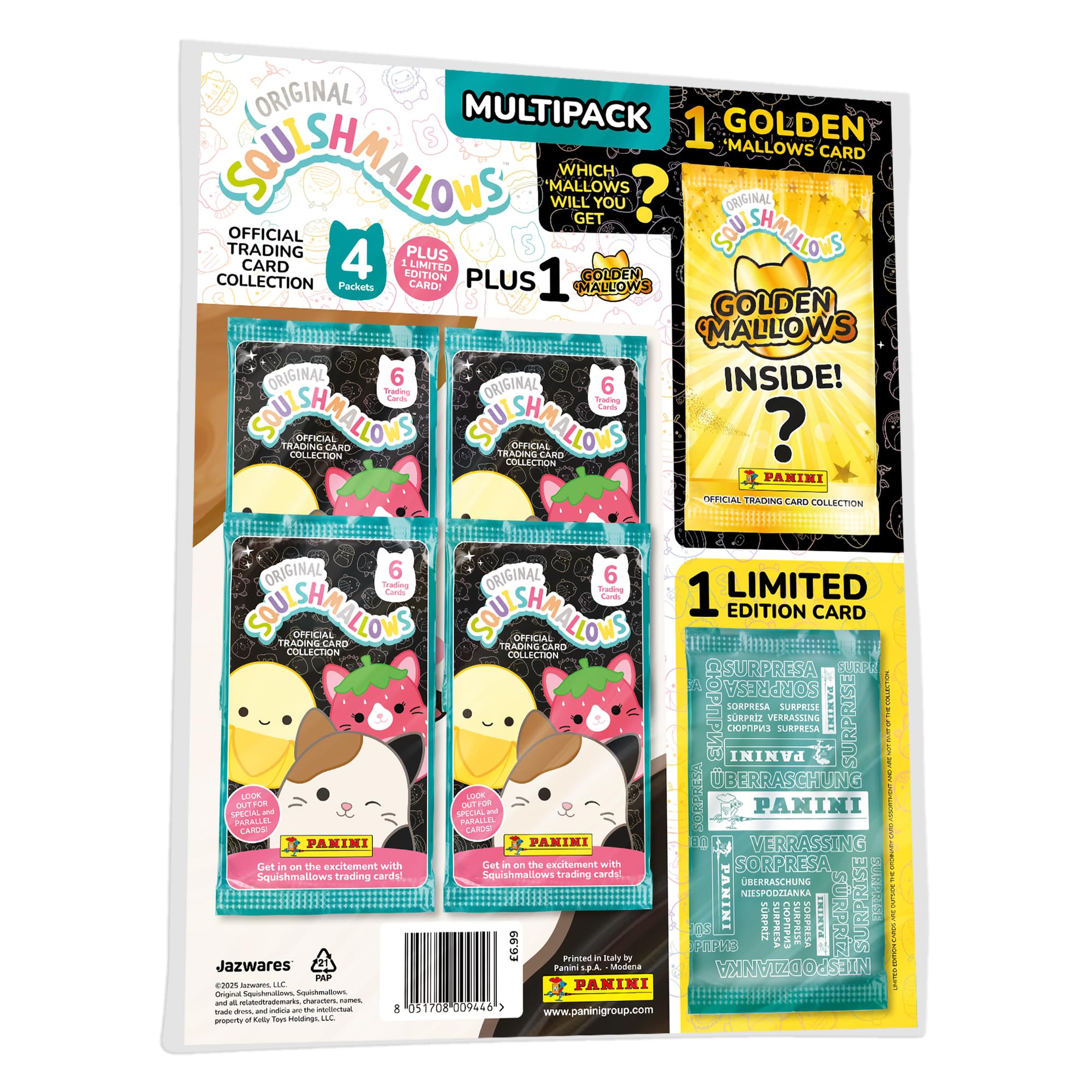 Squishmallows Official Trading Card Collection Multipack 1