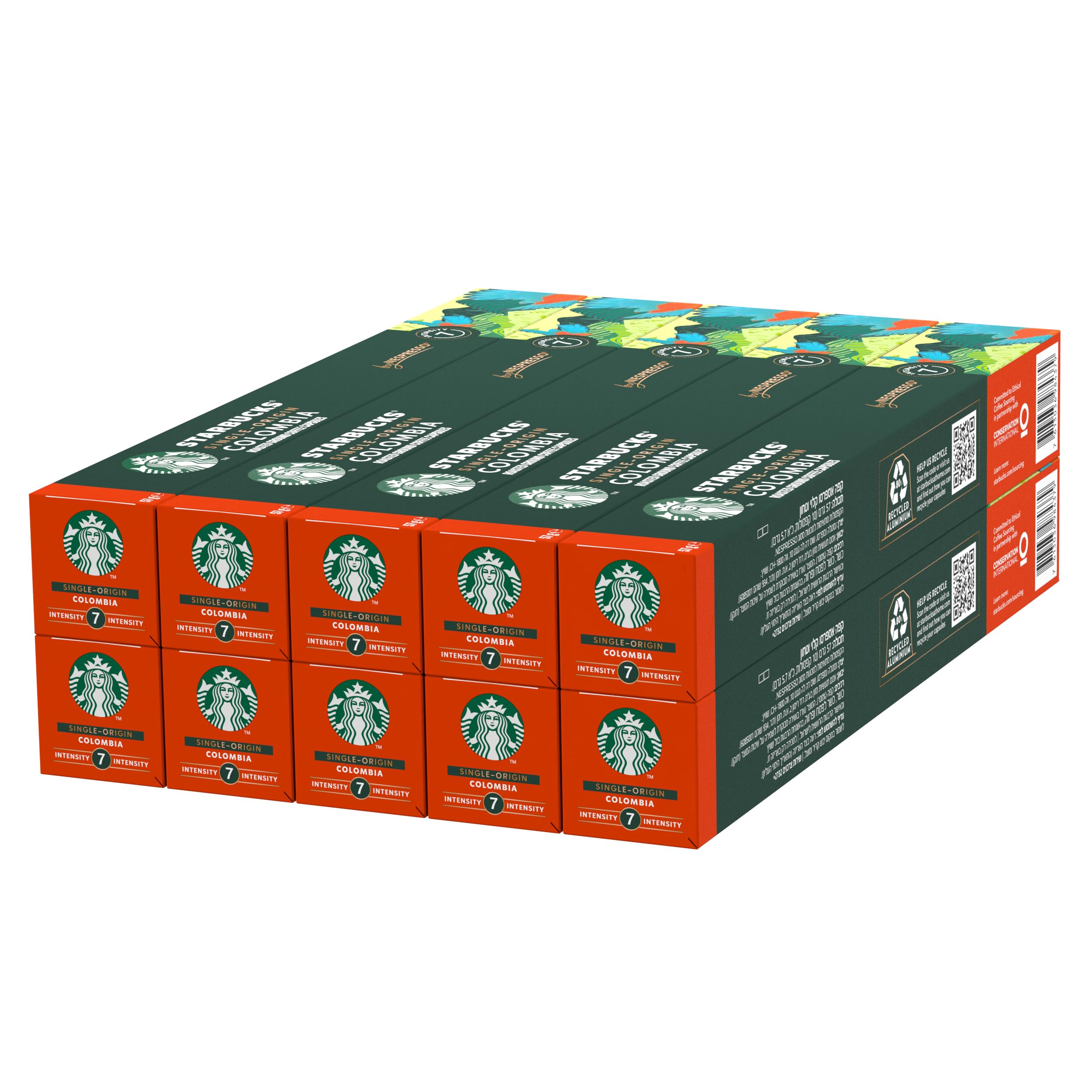 STARBUCKS Single-Origin Colombia Coffee Capsules for Nespresso, Medium Roast, 10 Count 1