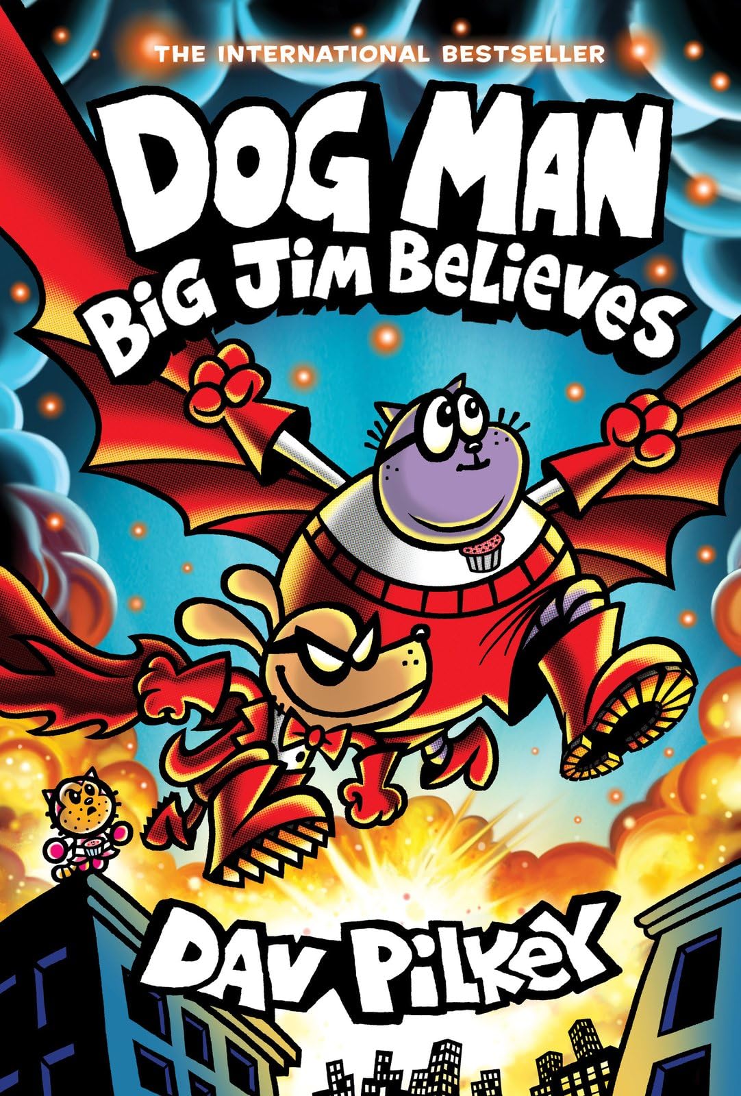 Scholastic Dog Man 14: Big Jim Believes by Dav Pilkey | Hardcover Graphic Novel