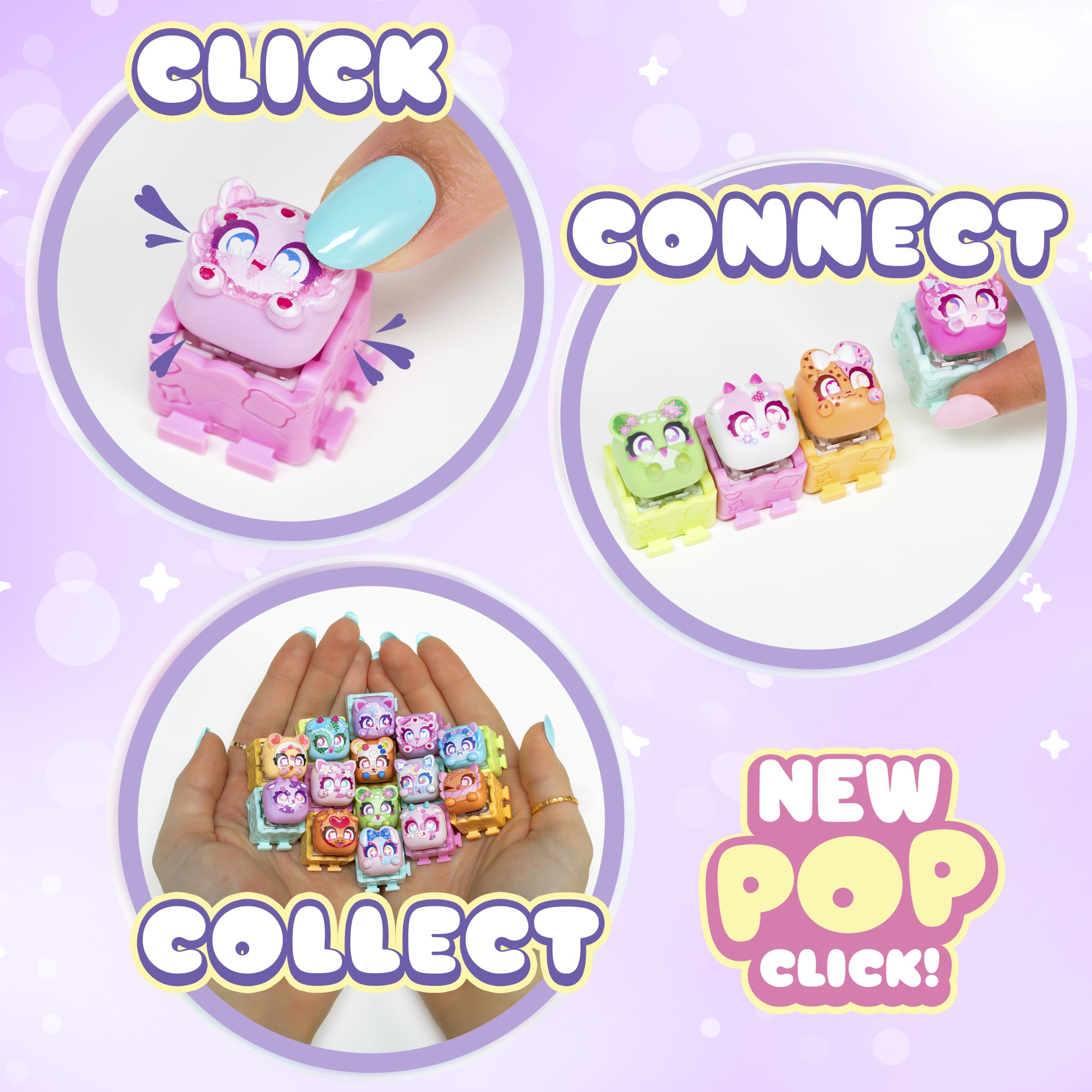 Clickeez Pop Fidget Toys Multipack - Series 3 Bubble Pops | 5 Pack 5