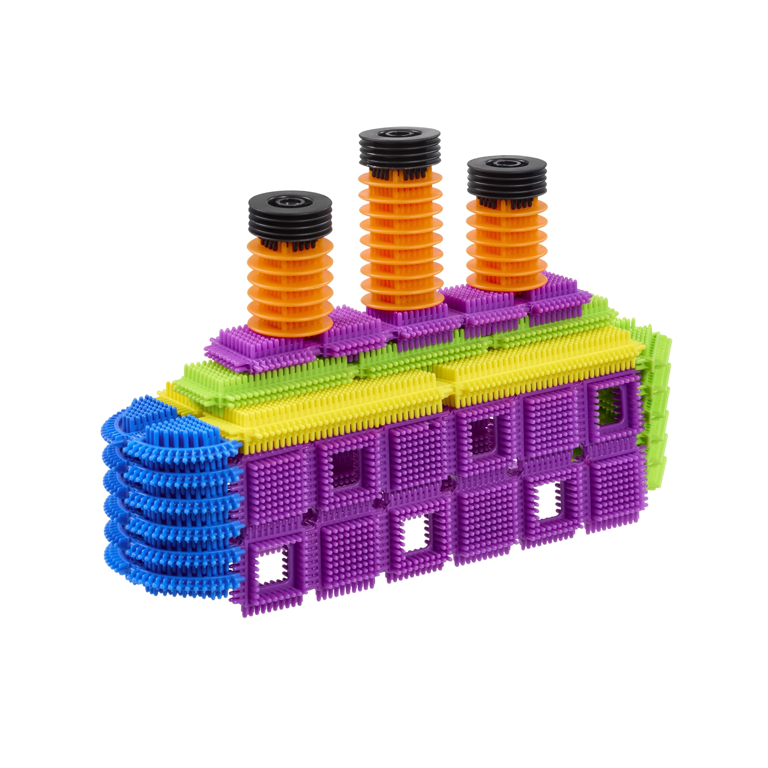 Stickle Bricks Big Bag Construction Toy - Assorted Shapes & Colors | Ages 18 Months+ 4