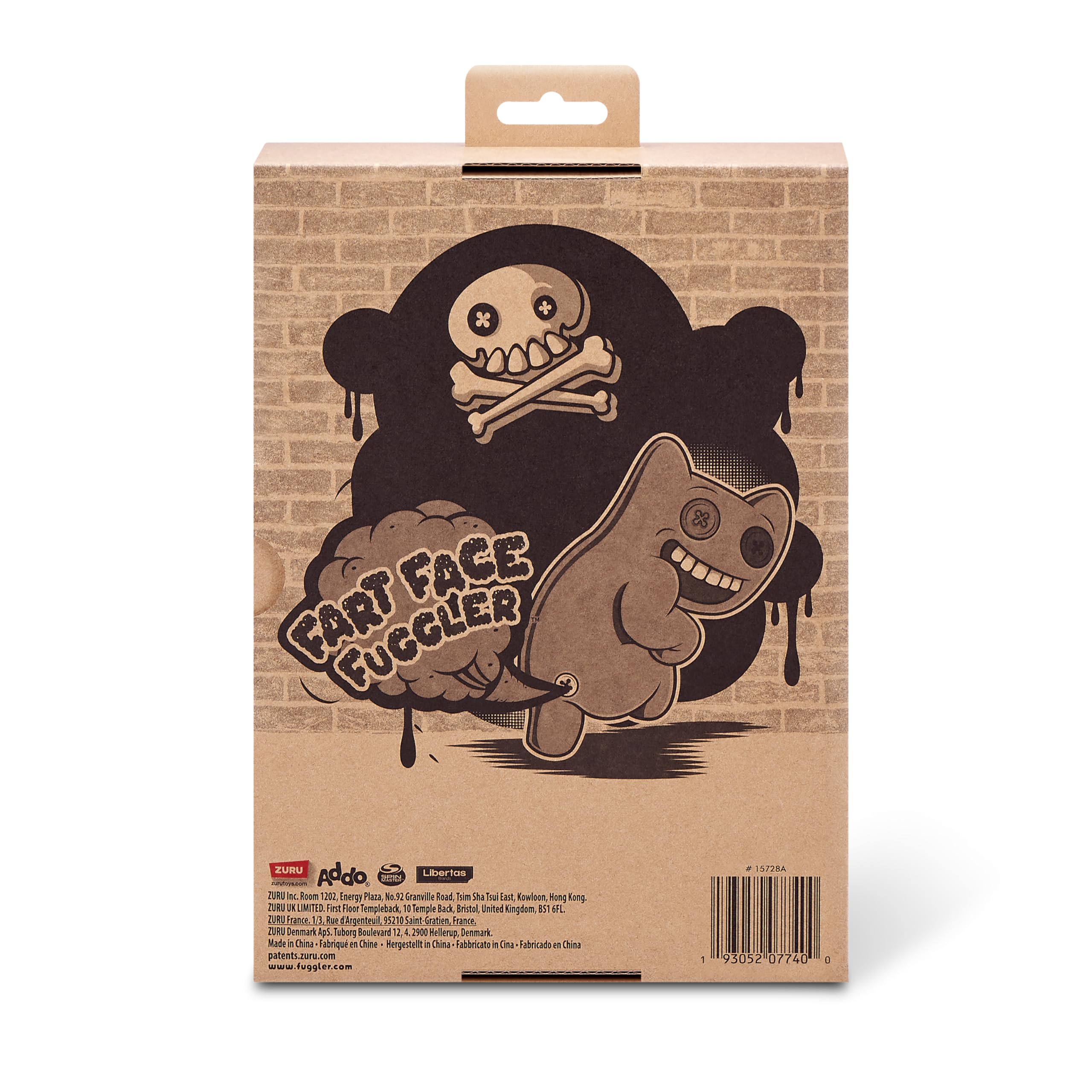 Fuggler Fart Face 9-inch Plush Toy - Motion-Activated Fart Sounds, Collectible with Human-Like Teeth 4