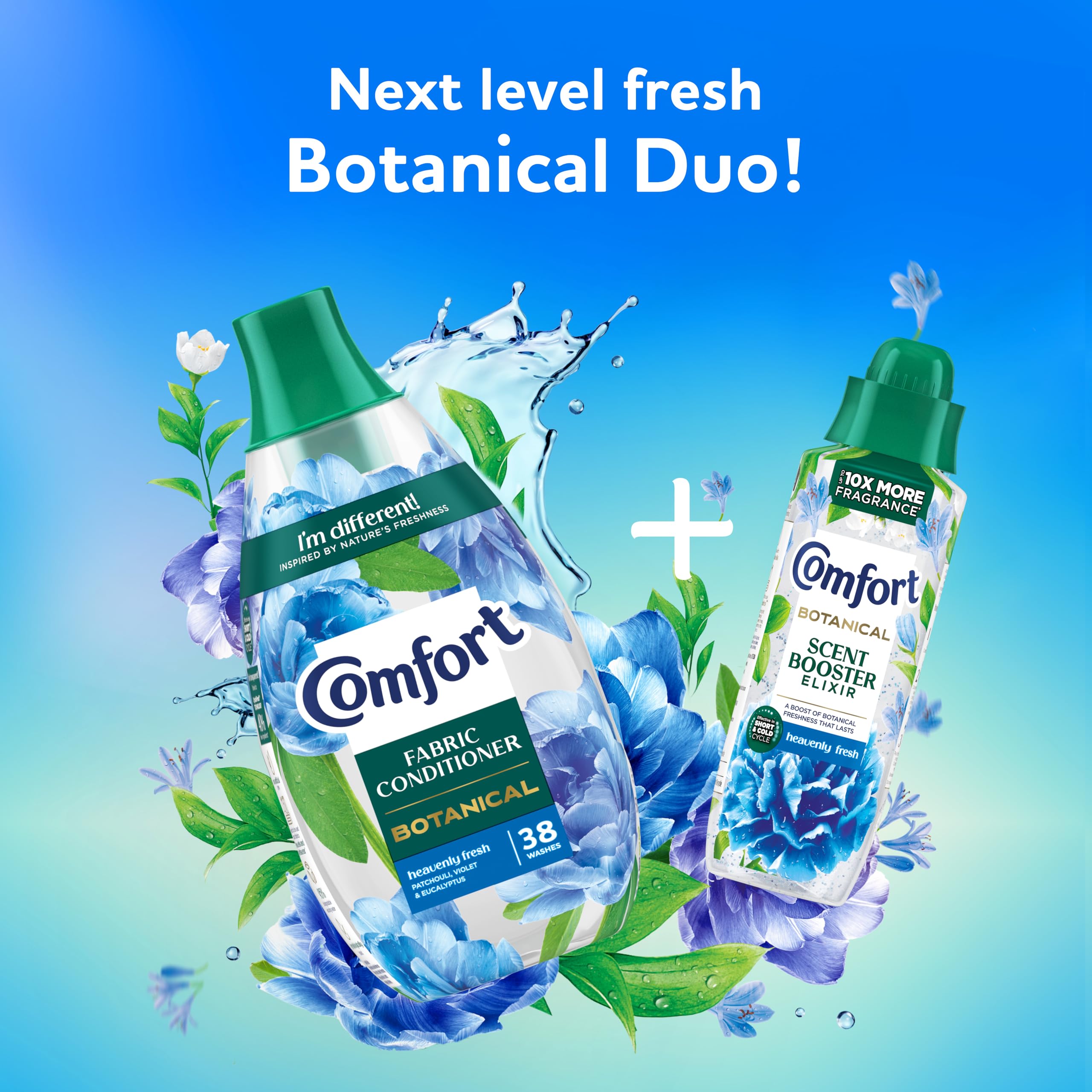 Comfort - Botanical Heavenly Fresh Scent Booster Elixir (Liquid Fabric Care) 9