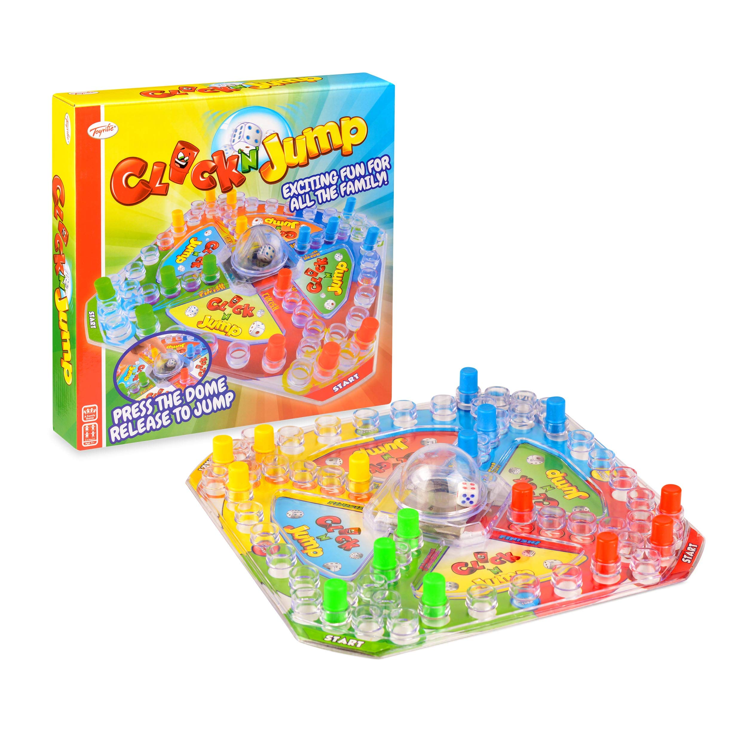 Toyrific Click and Jump Frustration Classic Edition Board Game | 2-4 Players | Ages 4+ 1