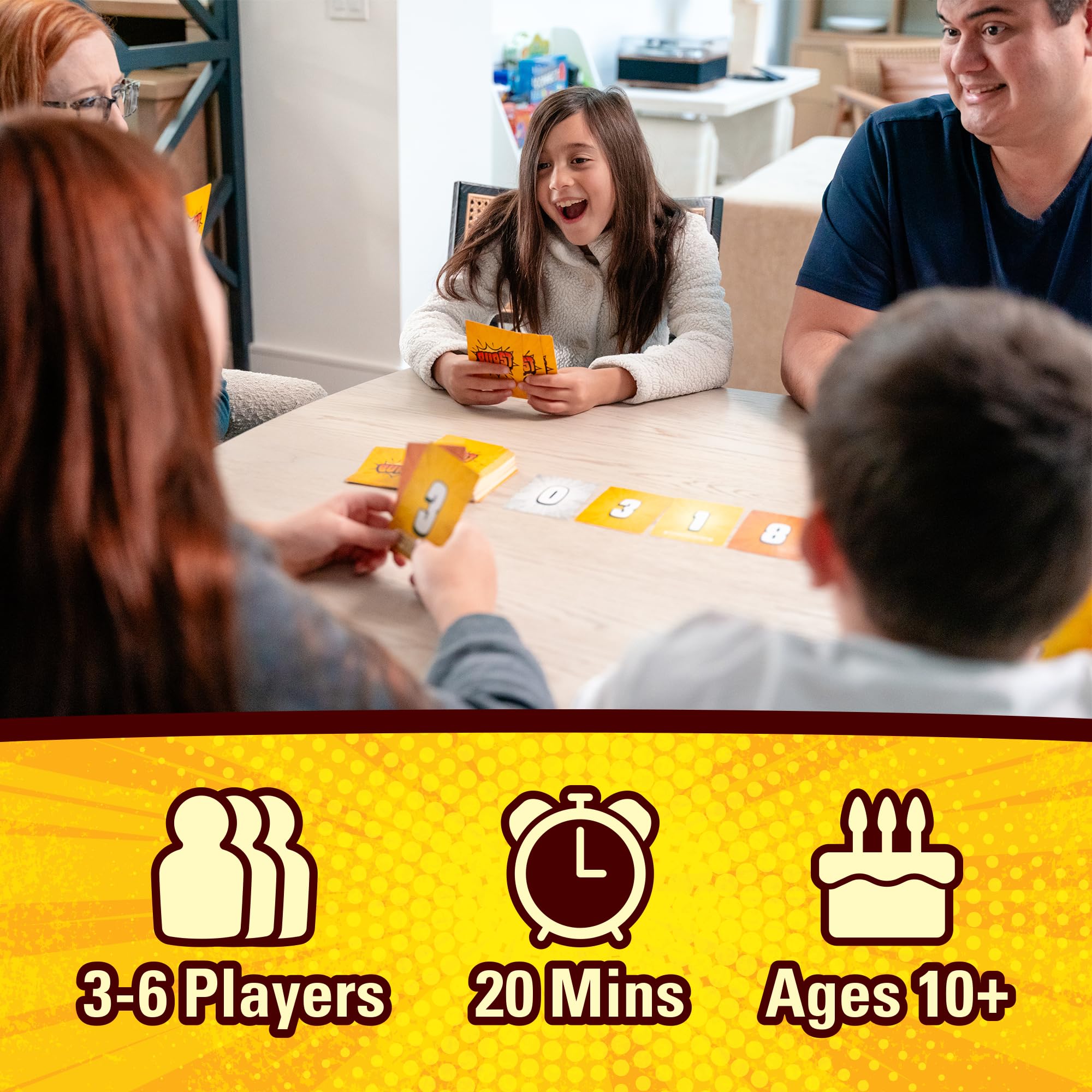 Lost Boy Entertainment Burst Card Game | Family Party Game | Ages 10+ | 90 Cards