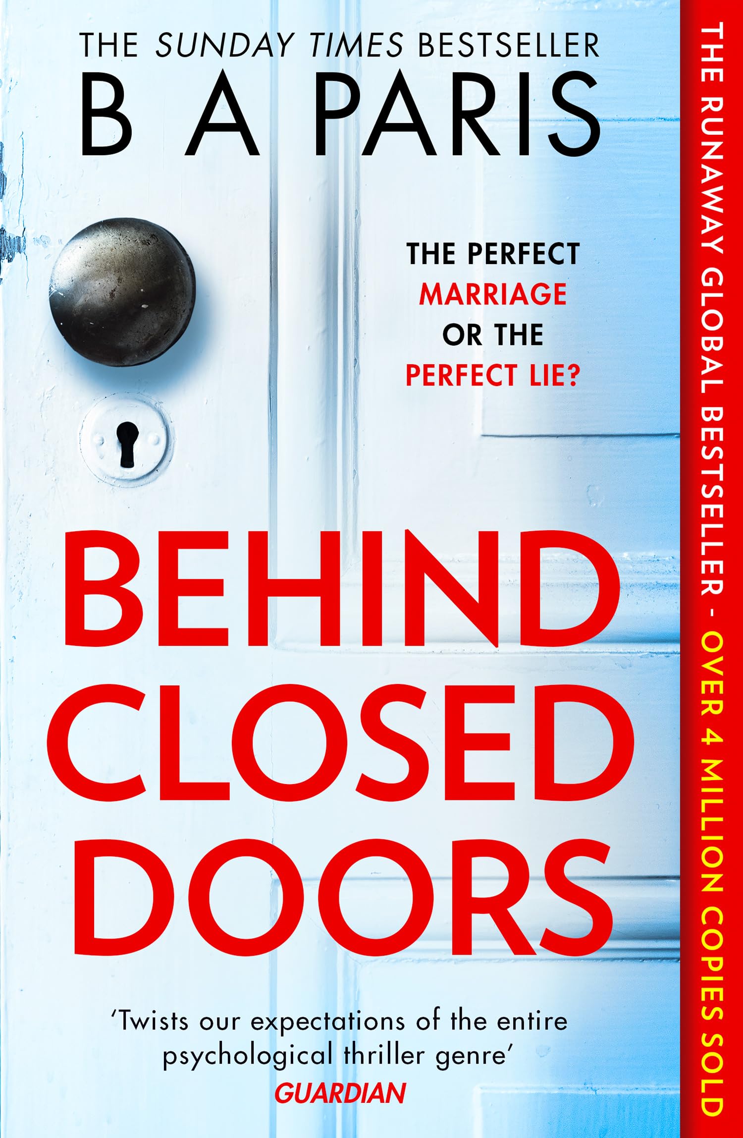 B A Paris - Behind Closed Doors | Psychological Thriller Paperback 1