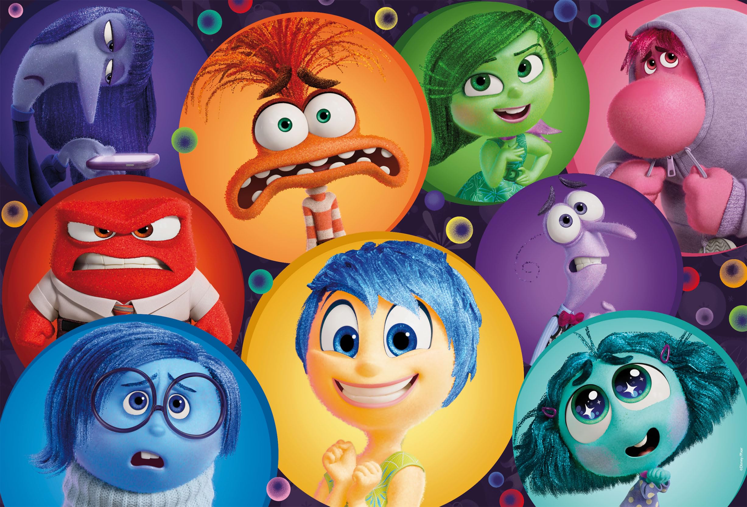 Liscianigiochi Disney Inside Out 2 Floor Puzzle - 250 Pieces | Double-Sided & Colorable Back | Ages 7+ 2