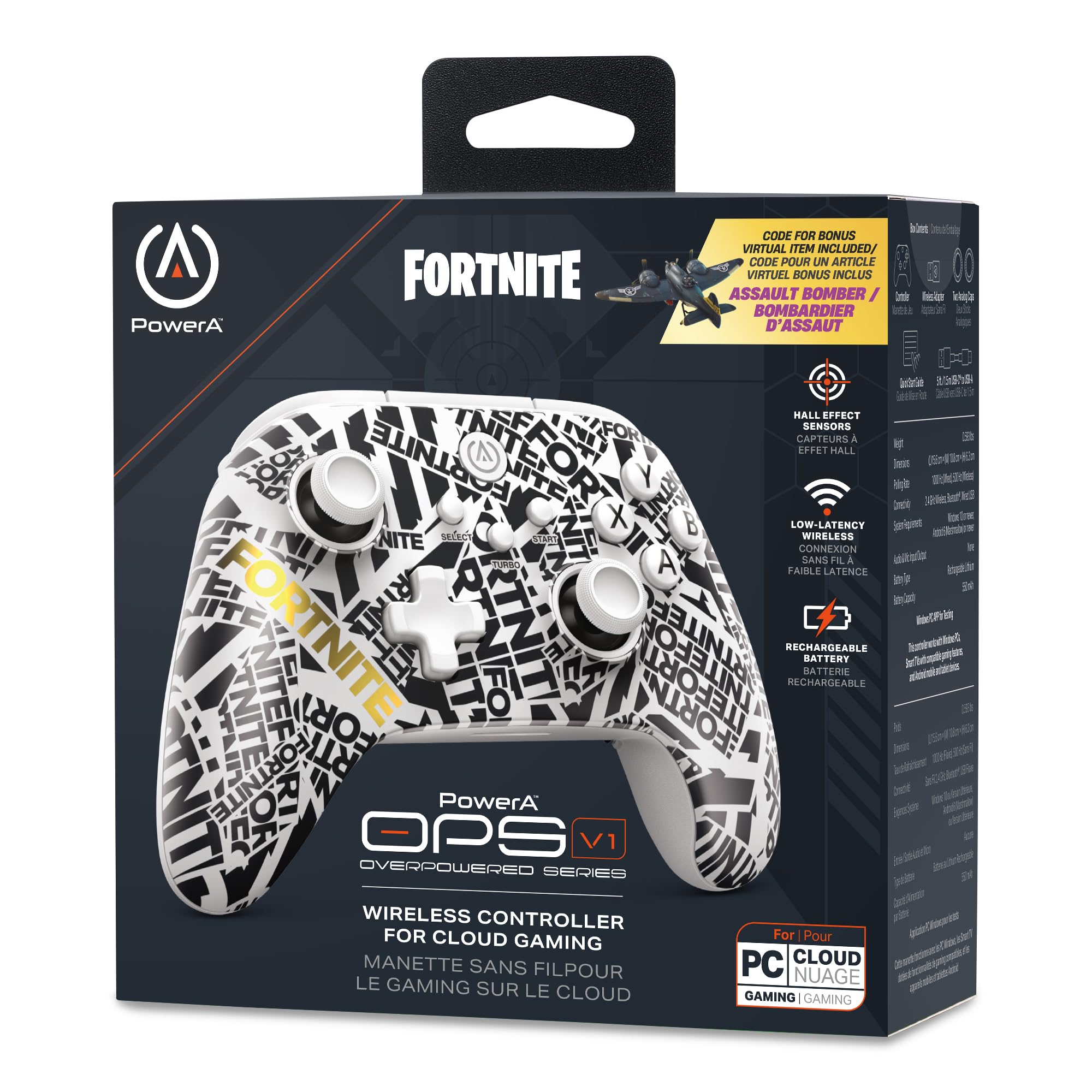 Fortnite Edition - PowerA OPS v1 Wireless Controller for Cloud Gaming 8