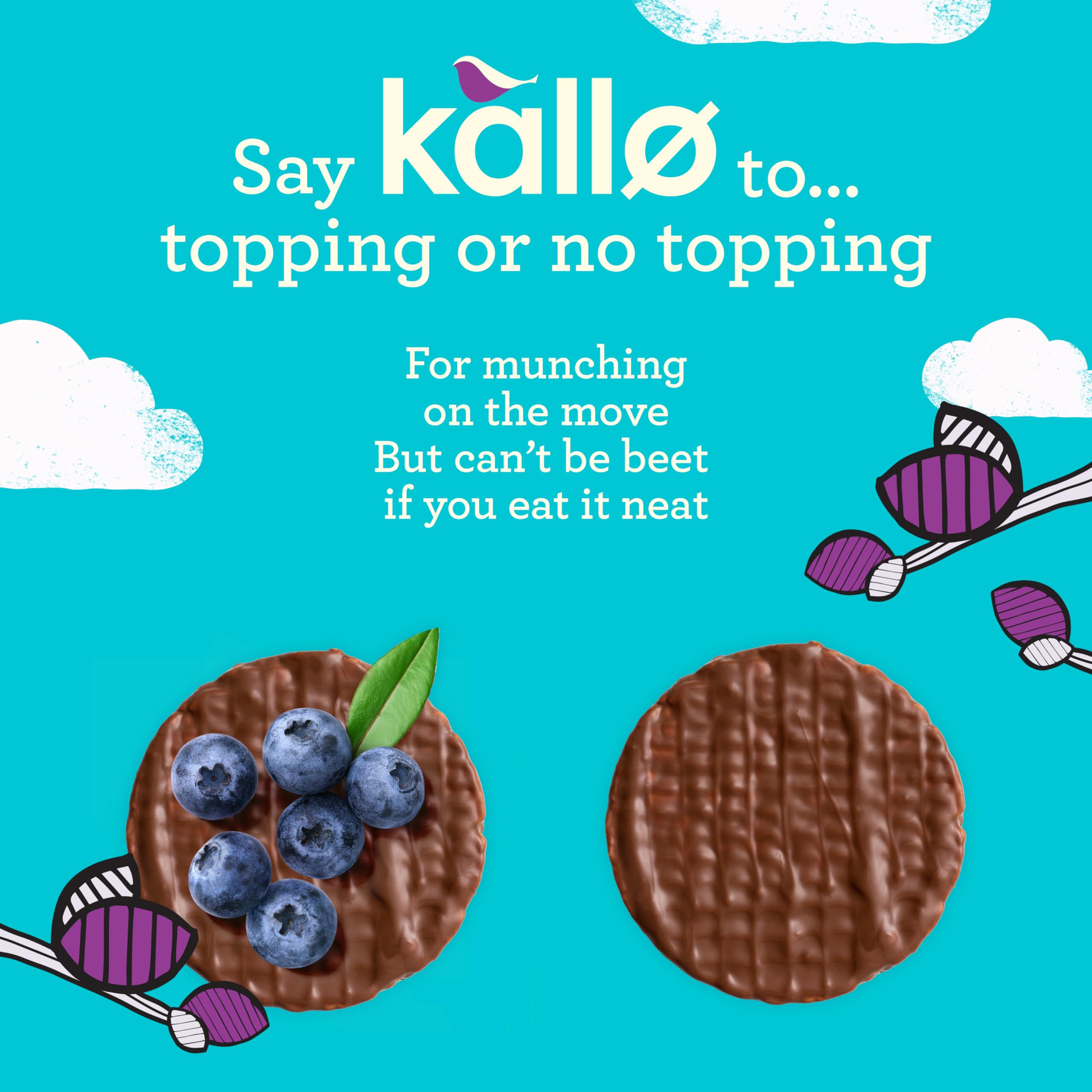 Kallo Belgian Milk Chocolate Mini Rice Cakes, 9 x 84g 5