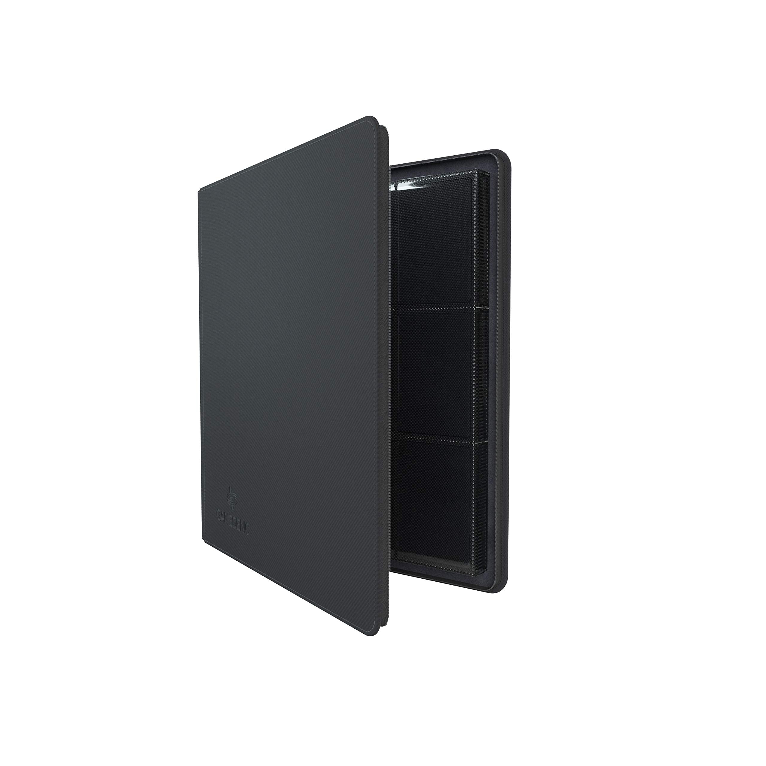 Gamegenic Zip-Up Album - 480 Card Capacity | Side-Loading Pockets | Black 2