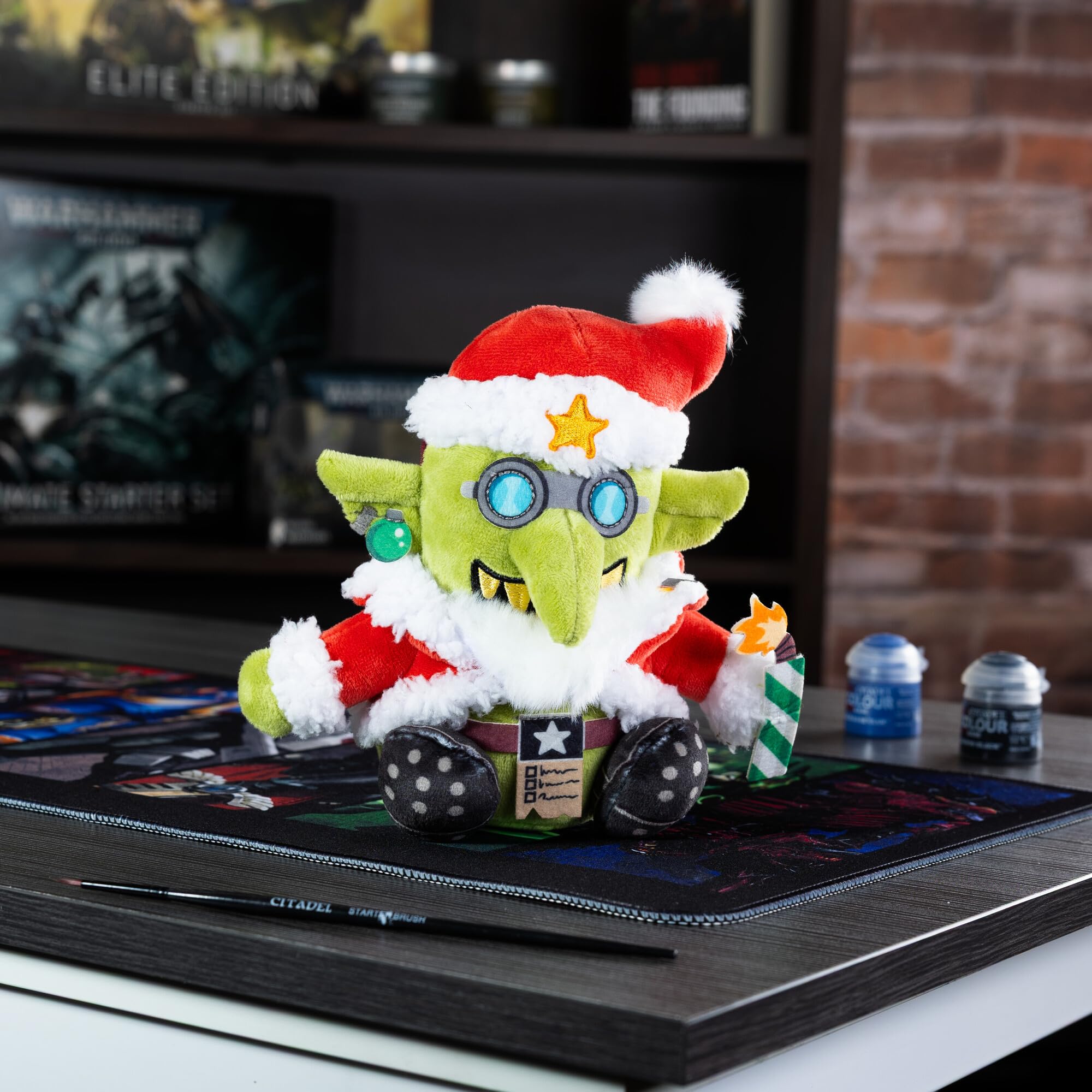 TOMY Warhammer Da Red Gobbo Plush Collectible Soft Toy 5