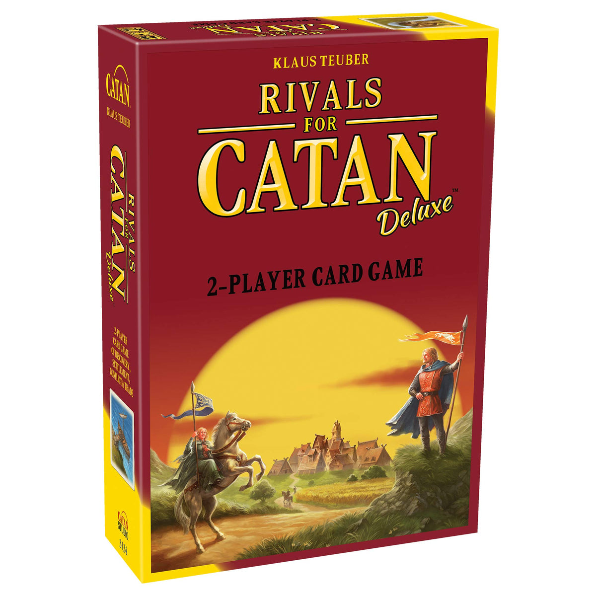 CATAN Rivals for Catan: Deluxe Card Game - 2 Players, Ages 10+