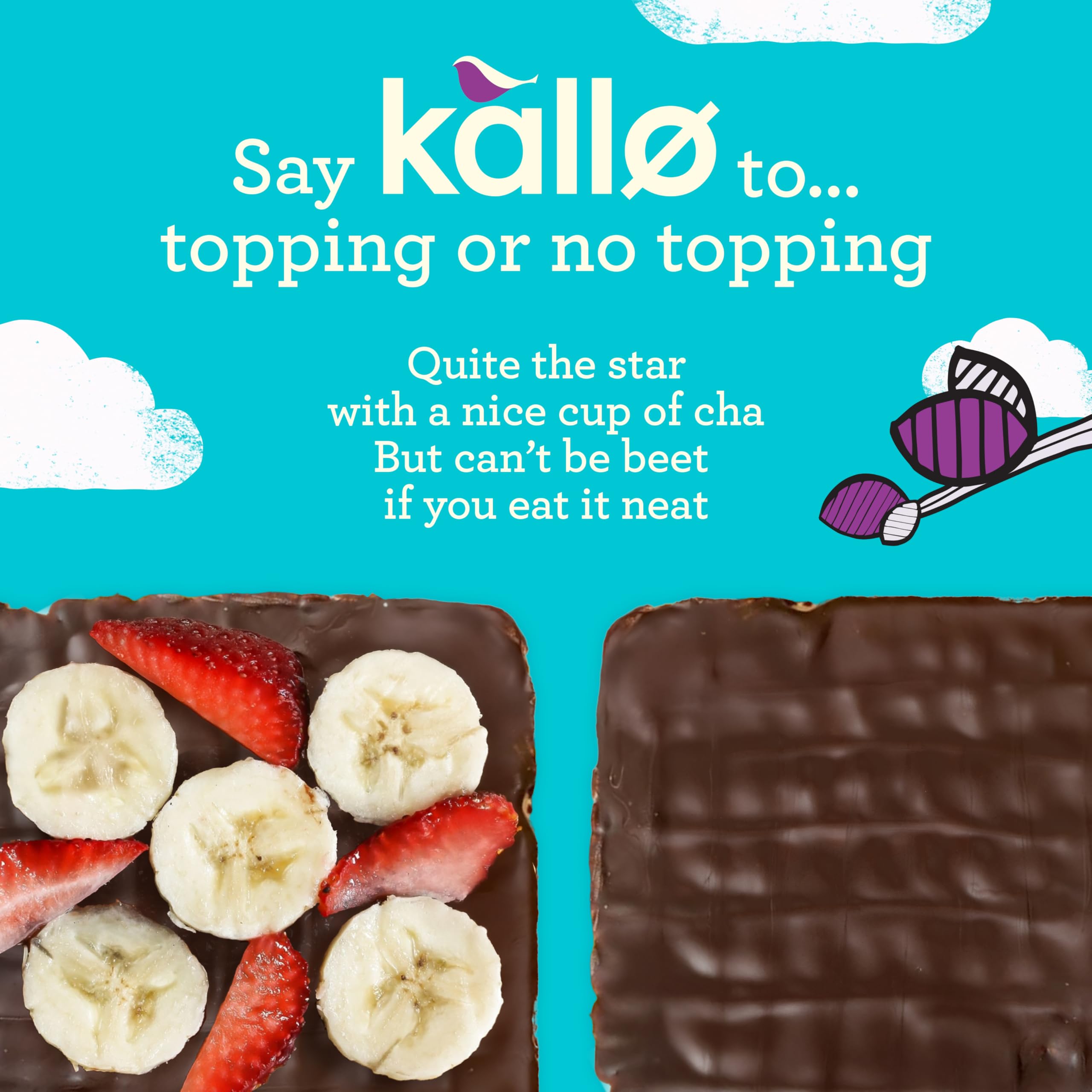 Kallo Organic Belgian Milk Chocolate Thins - Gluten Free Rice Cake | 75 g 5