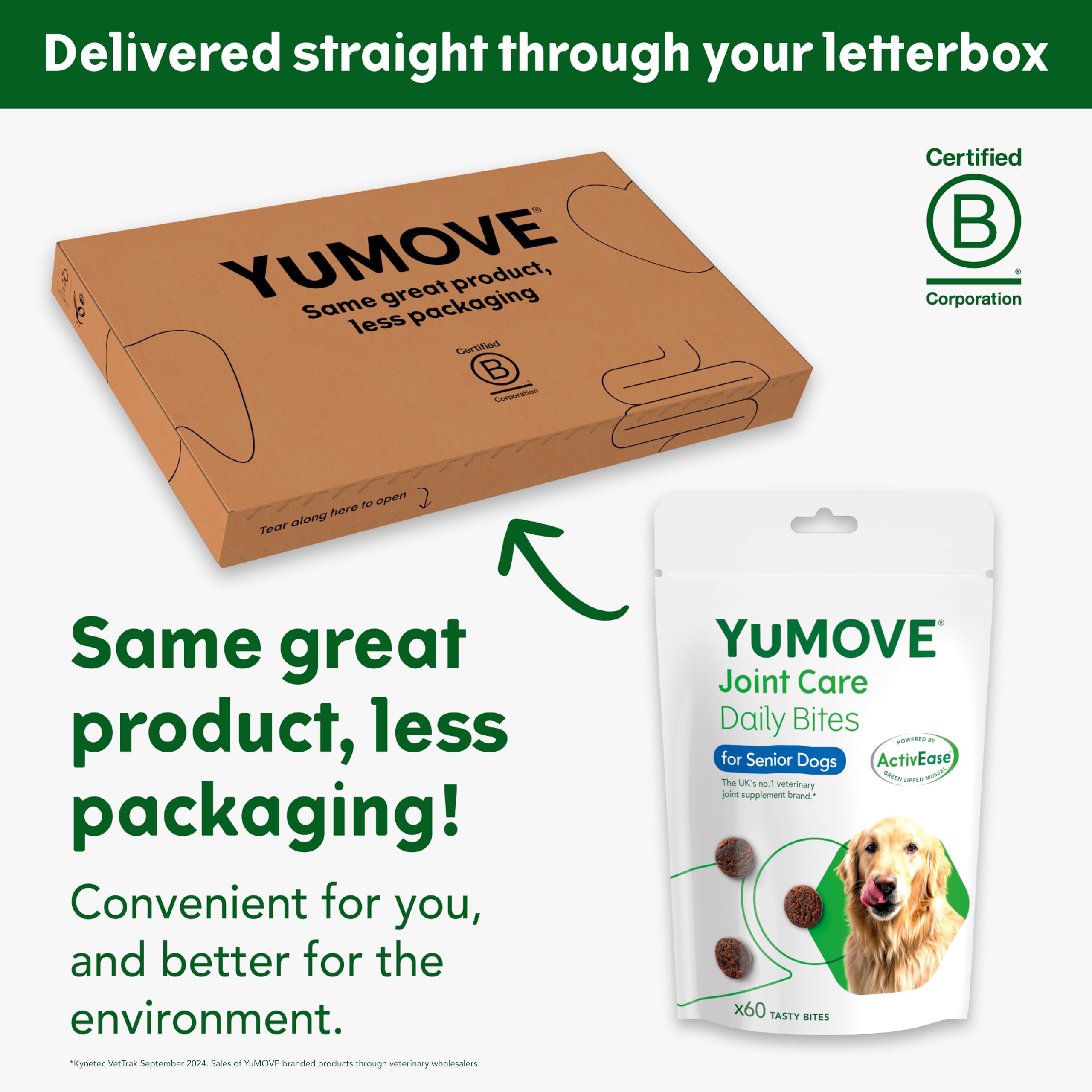 YuMOVE Senior Dog Joint Supplement - Daily Bites for Joint Care | 60 Chews 2