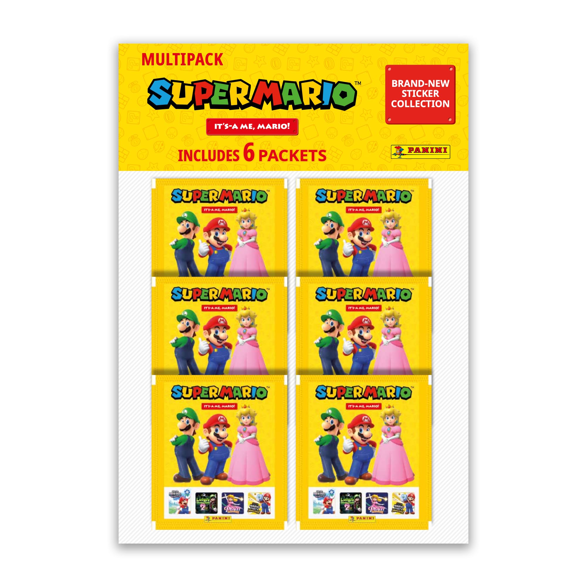 Panini Super Mario It’s-a Me, Mario! Sticker Collection Multipack 9