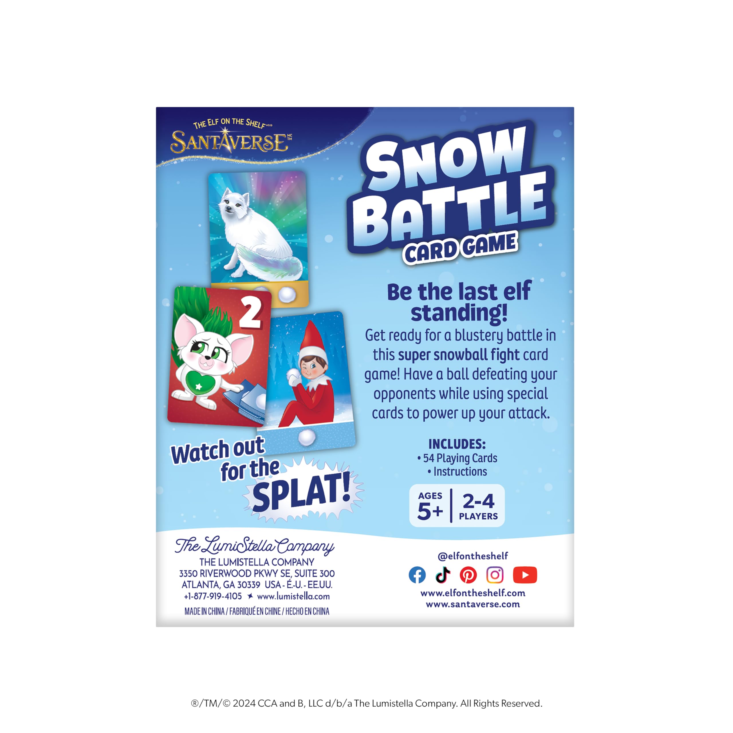 The Elf on the Shelf Santaverse Snow Battle Card Game 4