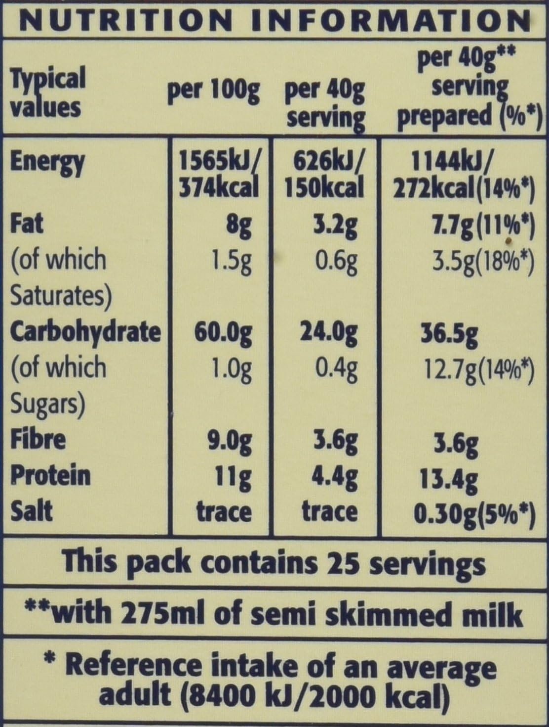 Scott's Porage Original Porridge Oats, 1 kg 3