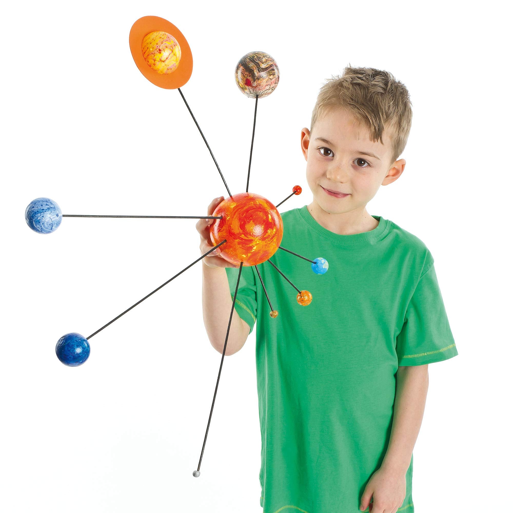 Baker Ross EV8302 Make Your Own Solar System Kits - Pack of 2 | Ages 6+ 6
