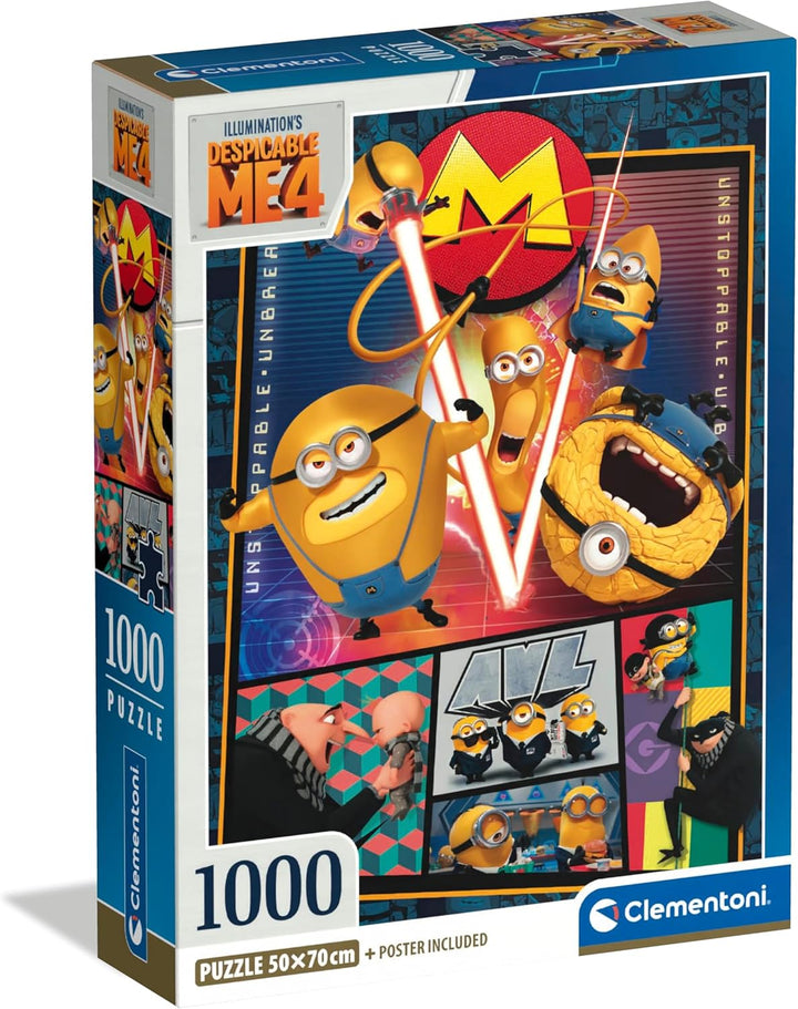 Clementoni Despicable Me 4 Jigsaw Puzzle (1000 Pieces)