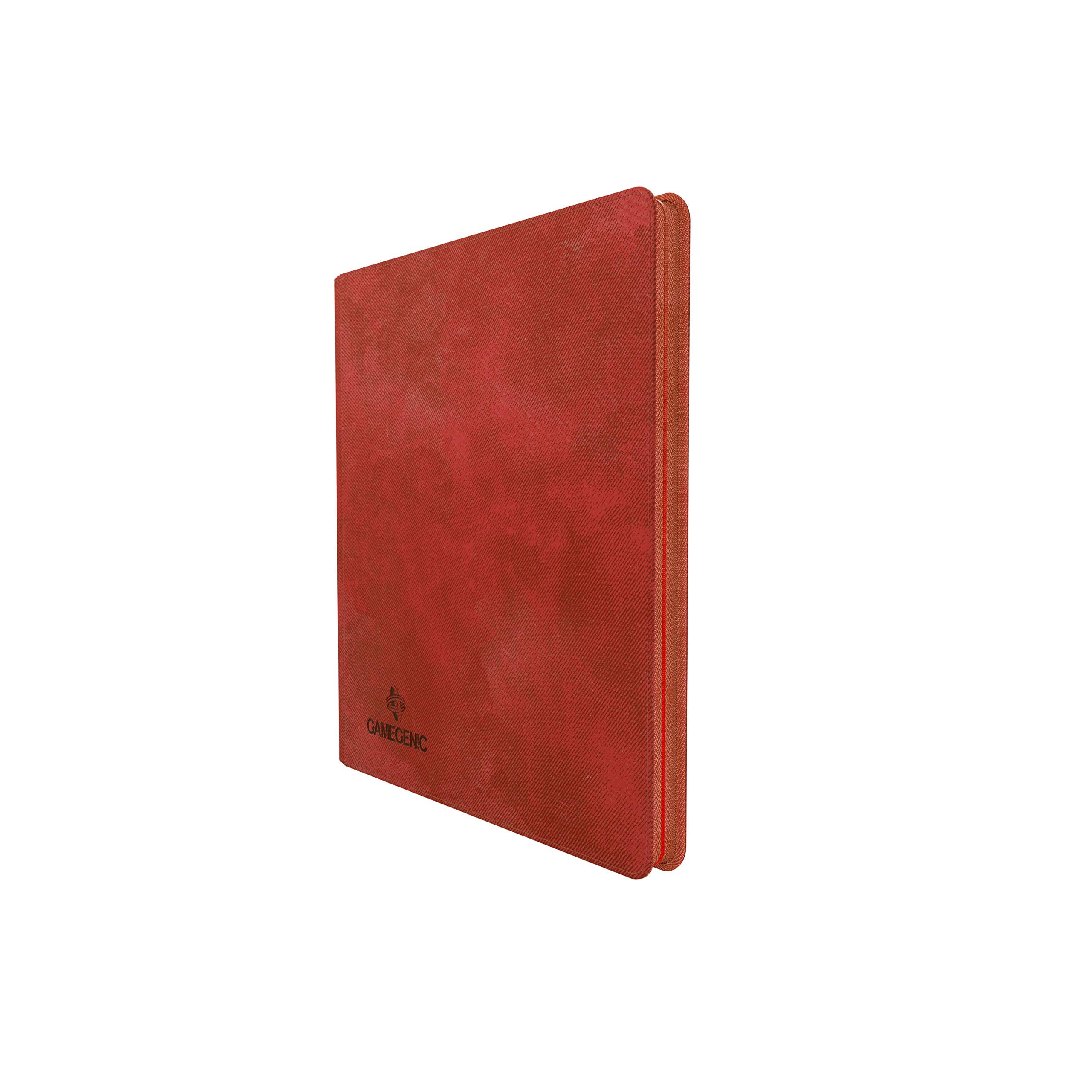 Gamegenic Zip-Up Album - 480 Card Capacity | Side-Loading Pockets | Red 2