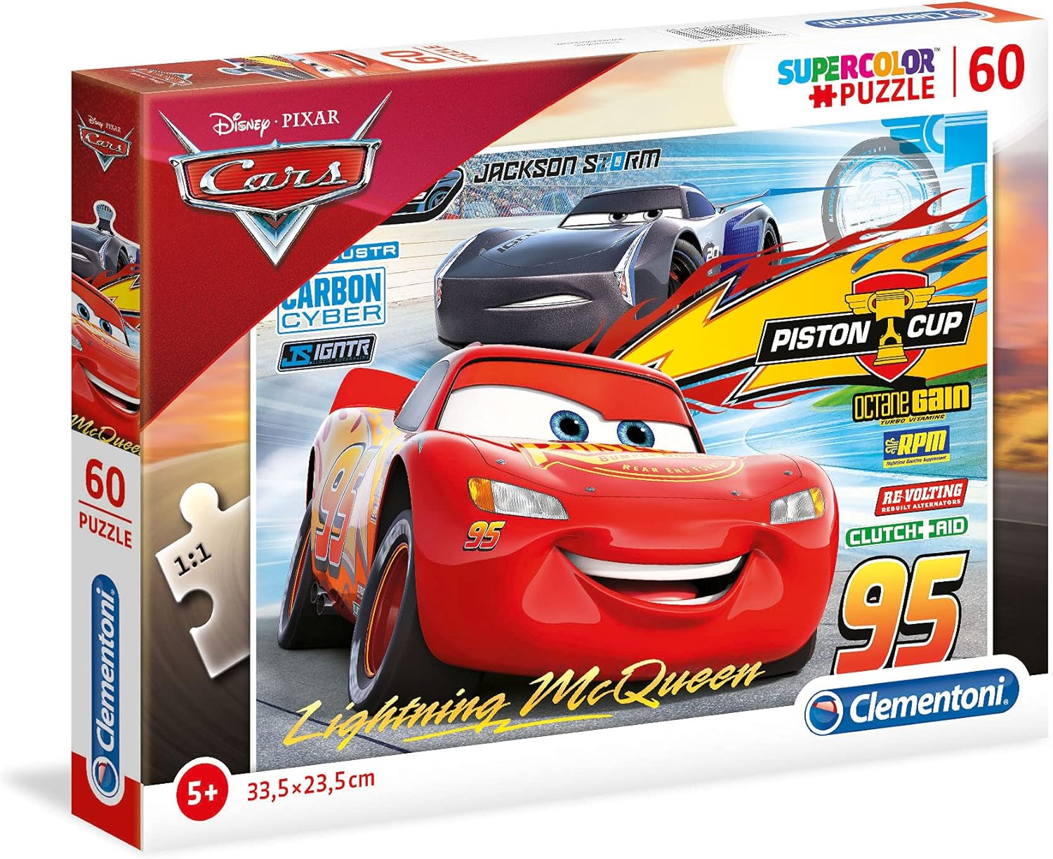 Clementoni Disney Cars 60-Piece Puzzle for Kids 1