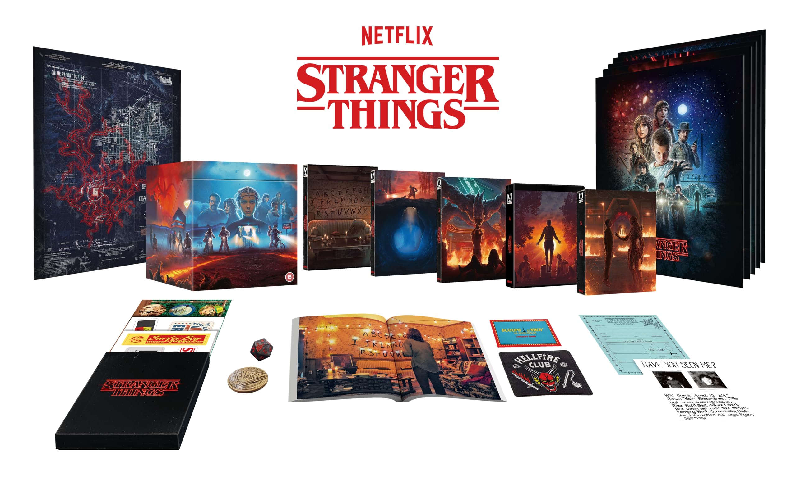 Stranger Things: The Complete Series [Deluxe Edition Blu-ray] 2