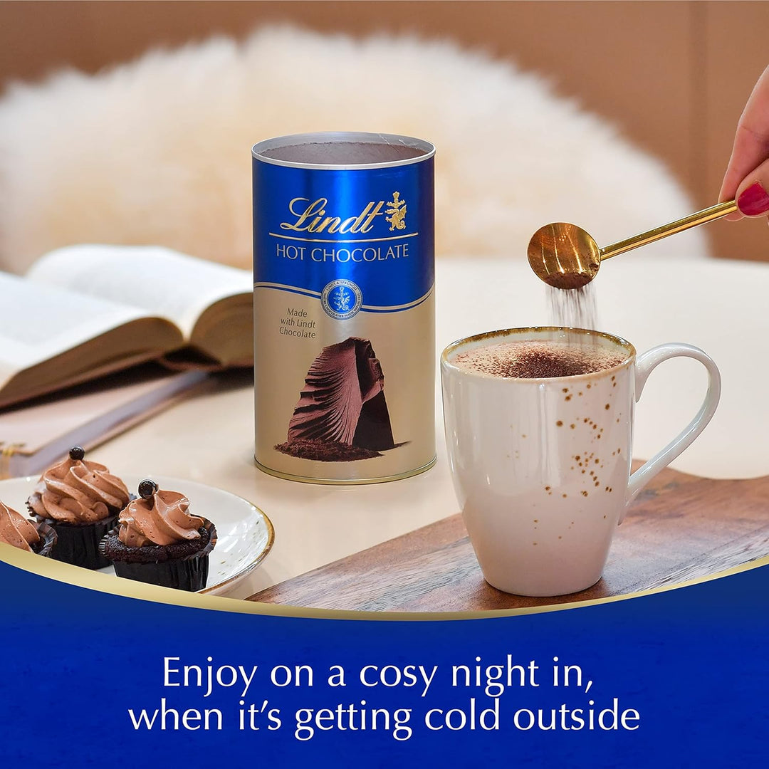 Lindt Hot Chocolate 300g - Made with Real Lindt Chocolate, Vegan-Friendly Recipe