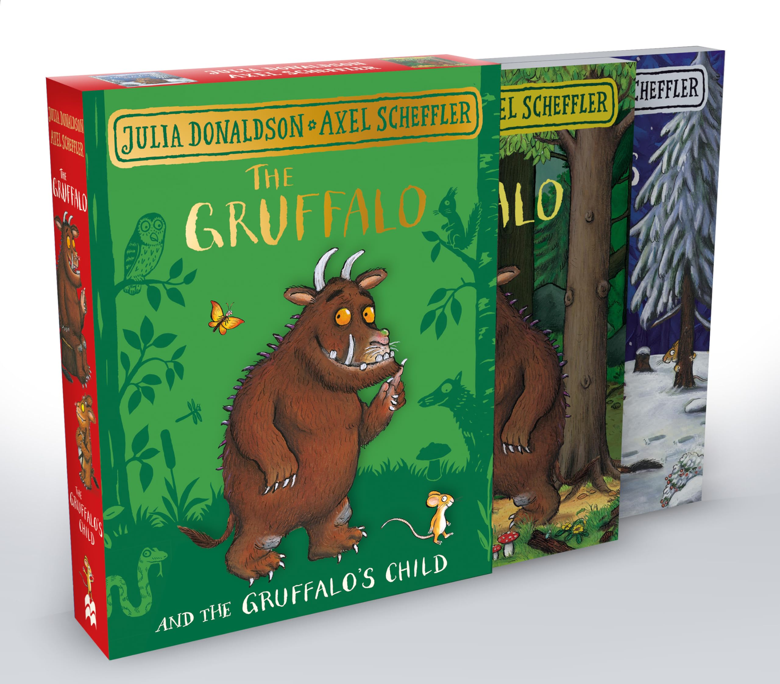 MACMILLAN The Gruffalo and The Gruffalo's Child Board Book Gift Slipcase - Ages 1-3 1