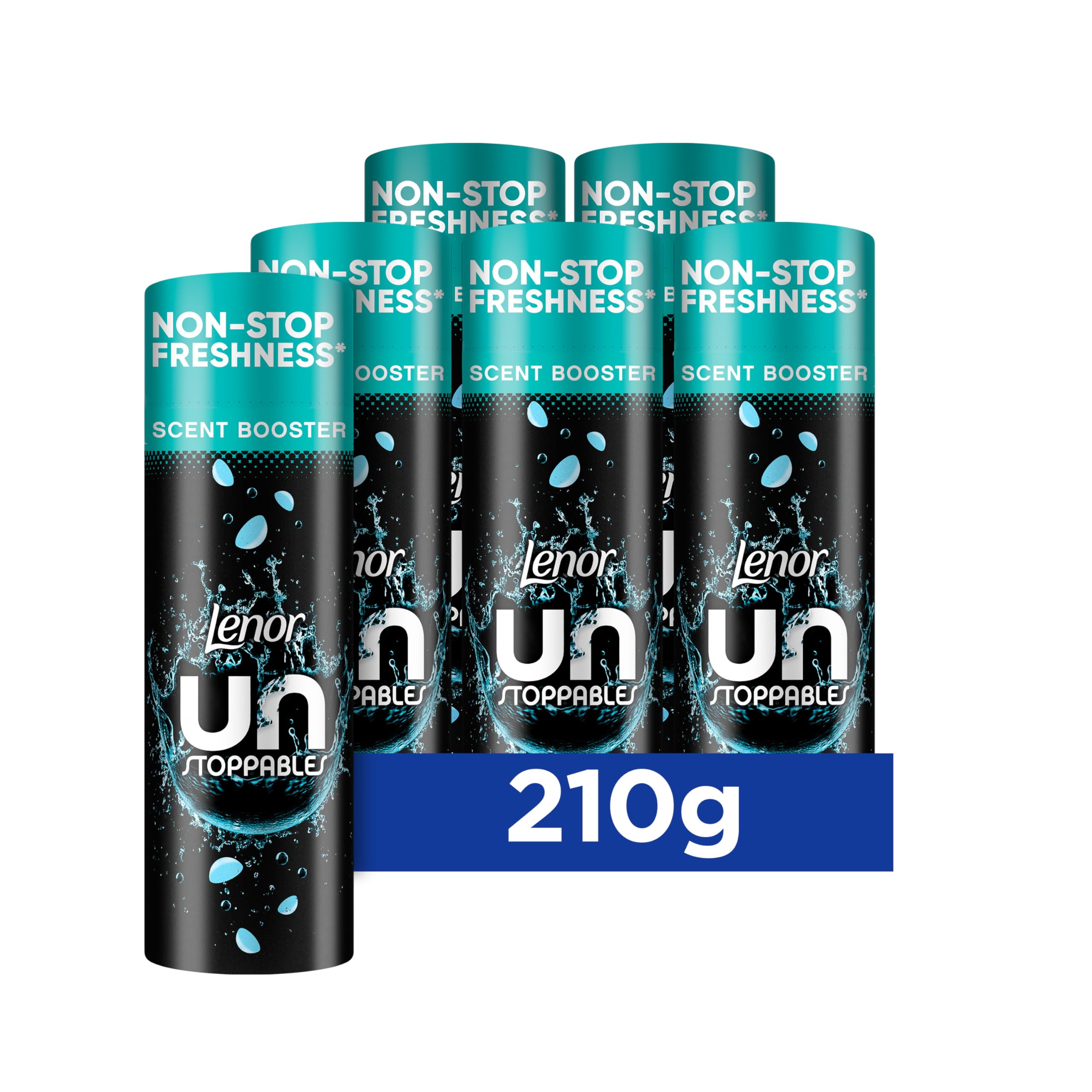 Lenor Unstoppables Fresh Scent Booster Beads - 6 Pack x 210g | Up to 12 Weeks Freshness 1