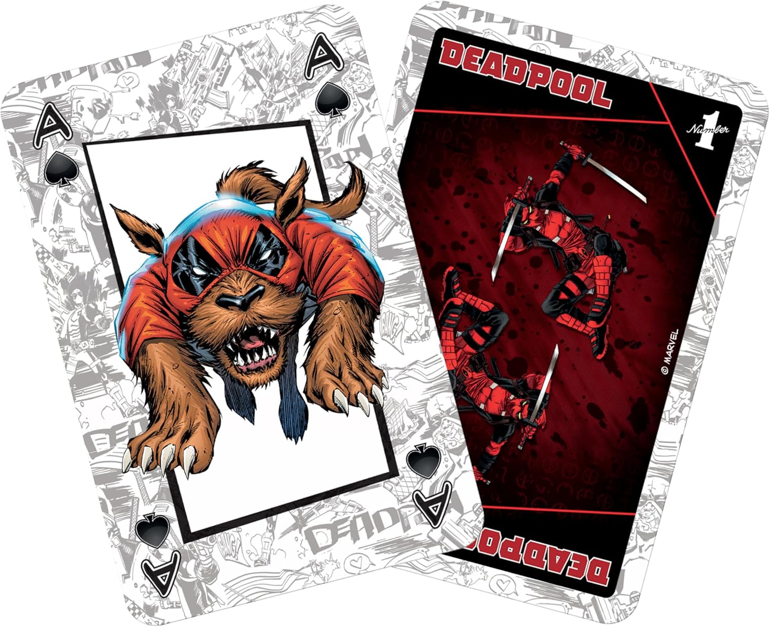 Waddingtons Number 1 Deadpool Playing Card Game – 54-Card Deck with Lady Deadpool, Kidpool & Dogpool 6