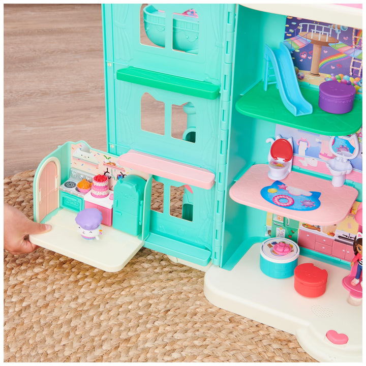 Gabby’s Dollhouse Bakey with Cakey Kitchen Playset - Spinning Cake & 2 Surprise Deliveries, Ages 3+