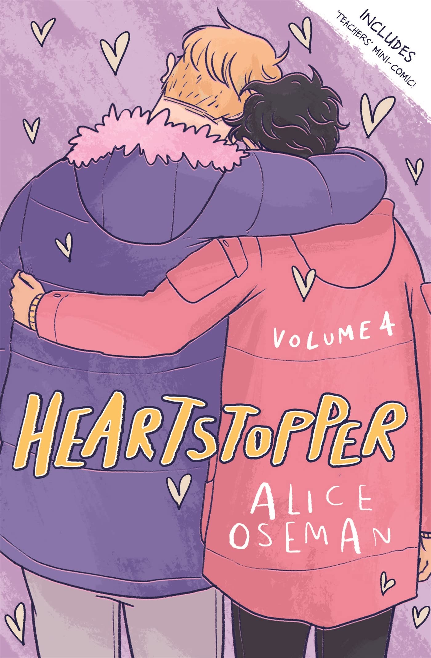 Heartstopper Volume 4 by Alice Oseman | Young Adult Romance Graphic Novel | Paperback