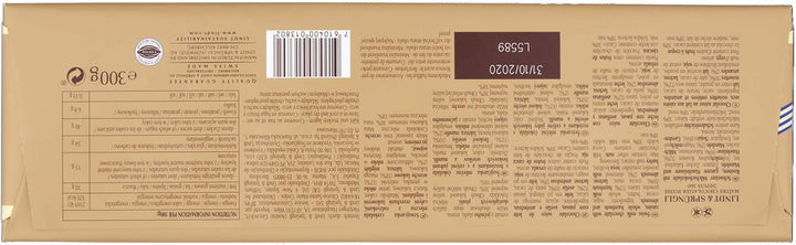 Lindt Swiss Milk Chocolate Hazelnut and Raisin Gold Bar 300g