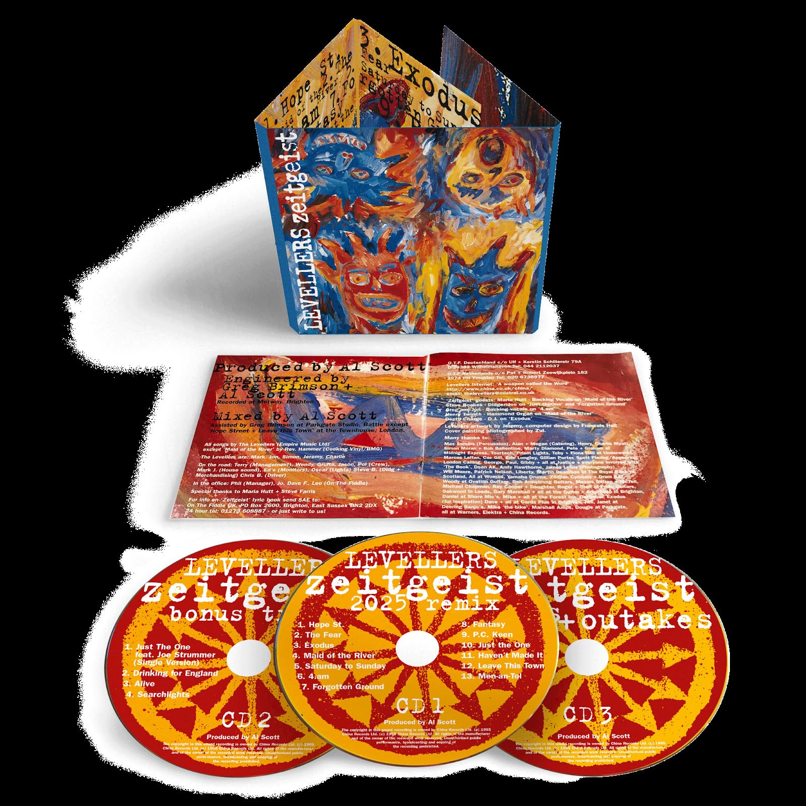 Levellers - Zeitgeist (30th Anniversary Deluxe Edition) [Audio CD] 3