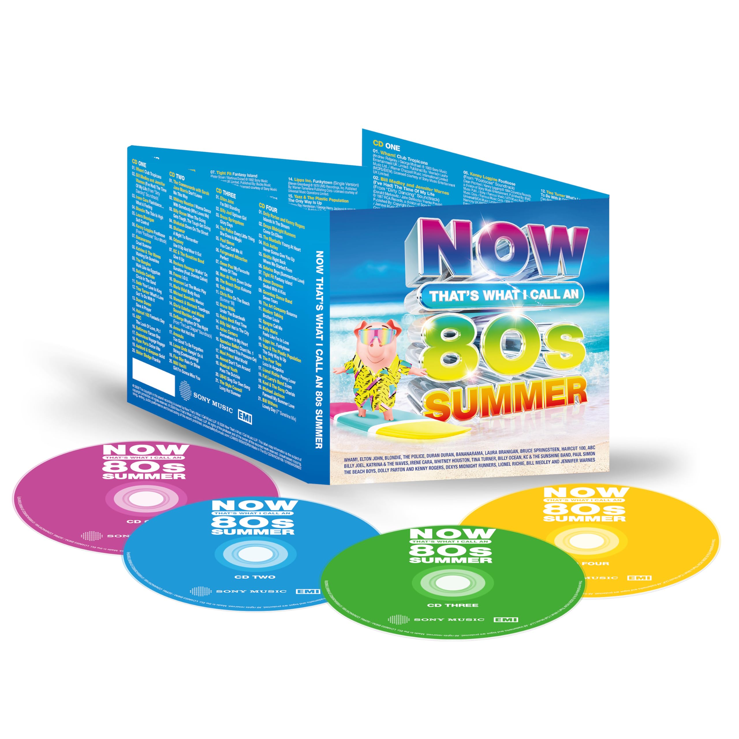 Various Artists - NOW That's What I Call An 80s Summer [4 CD Box Set] 1